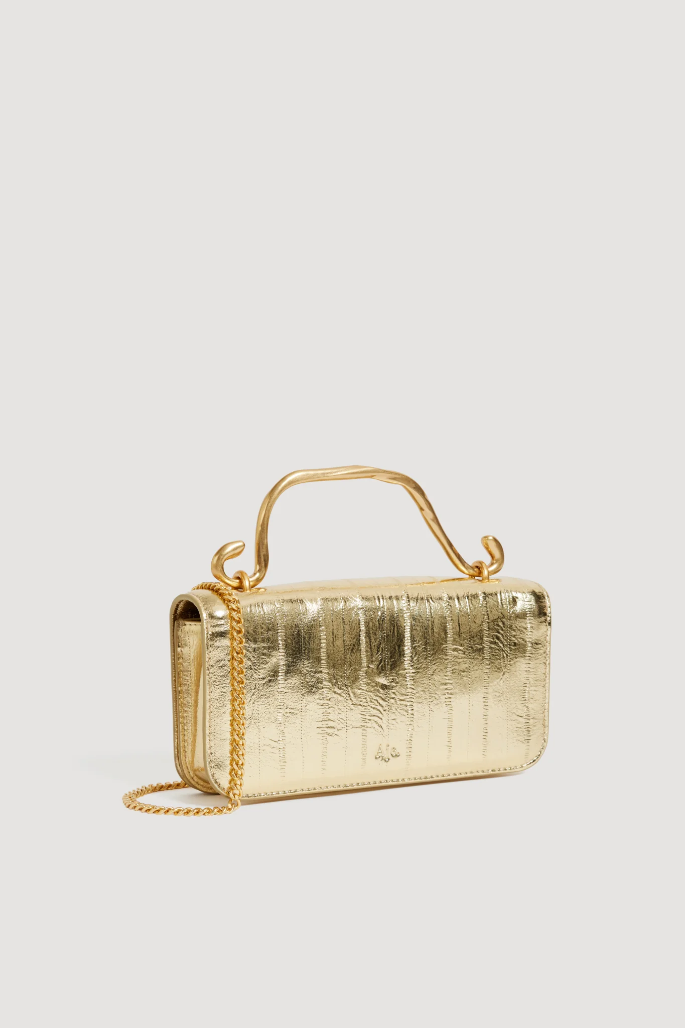 Celeste Emboss Flower Clutch - Image 5