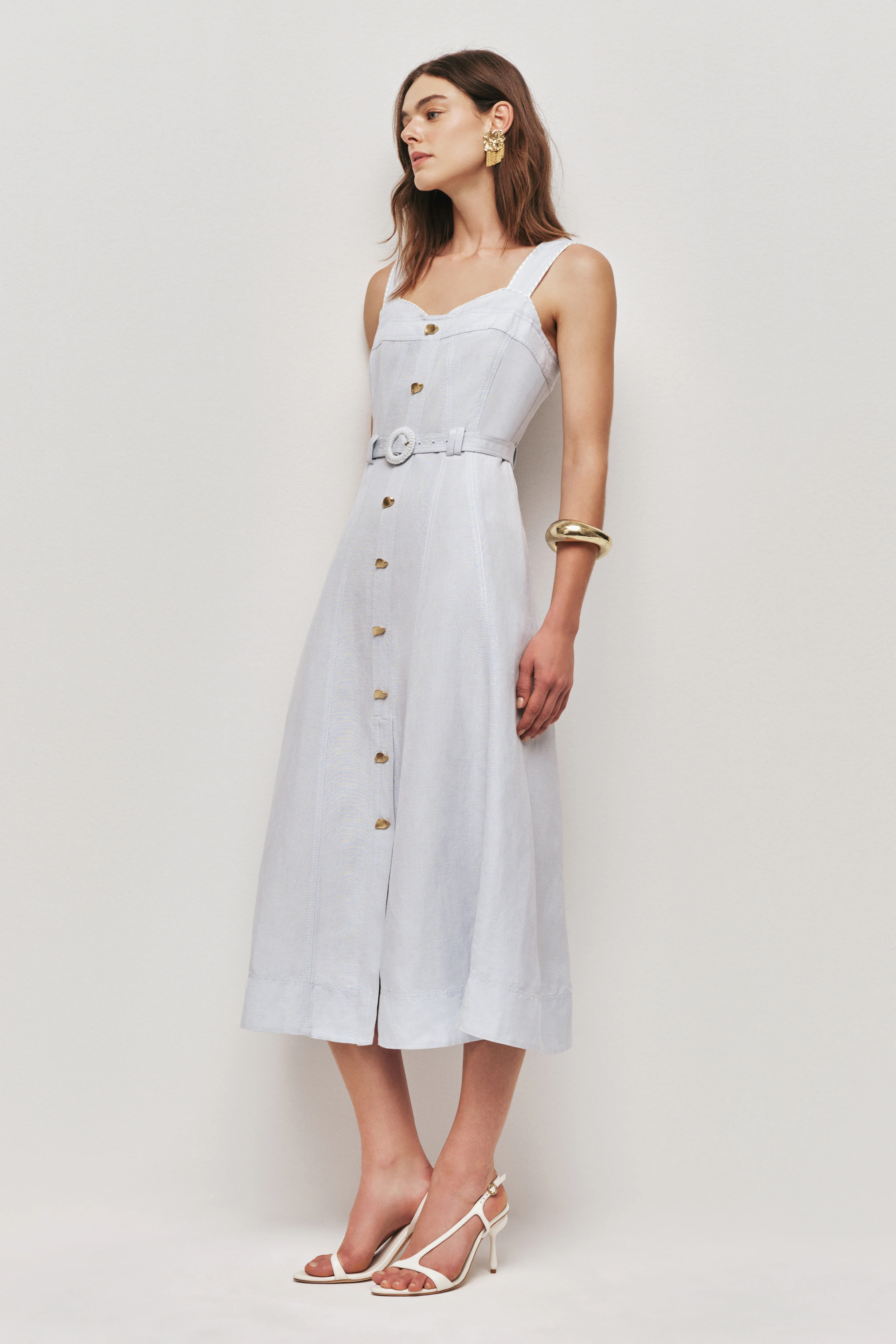 Celeste Utility Midi Dress - Image 5
