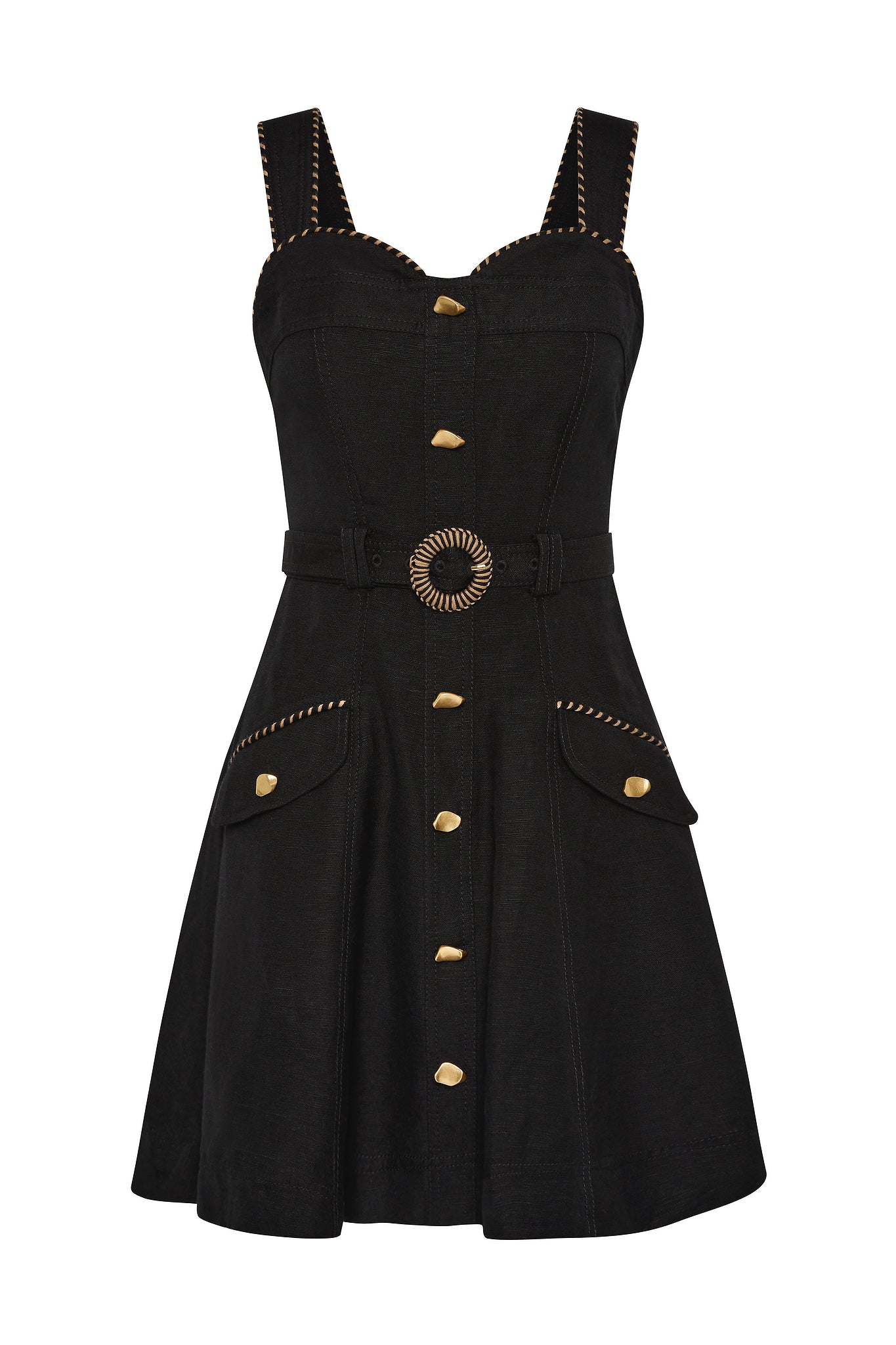 Celeste Utility Mini Dress - Image 2