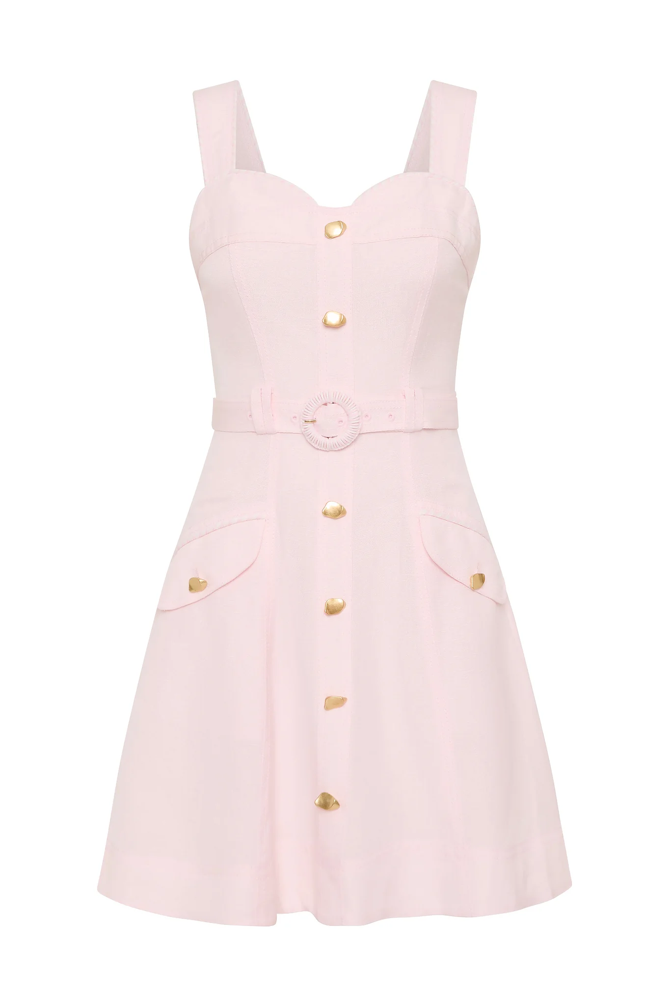 Celeste Utility Mini Dress - Image 2