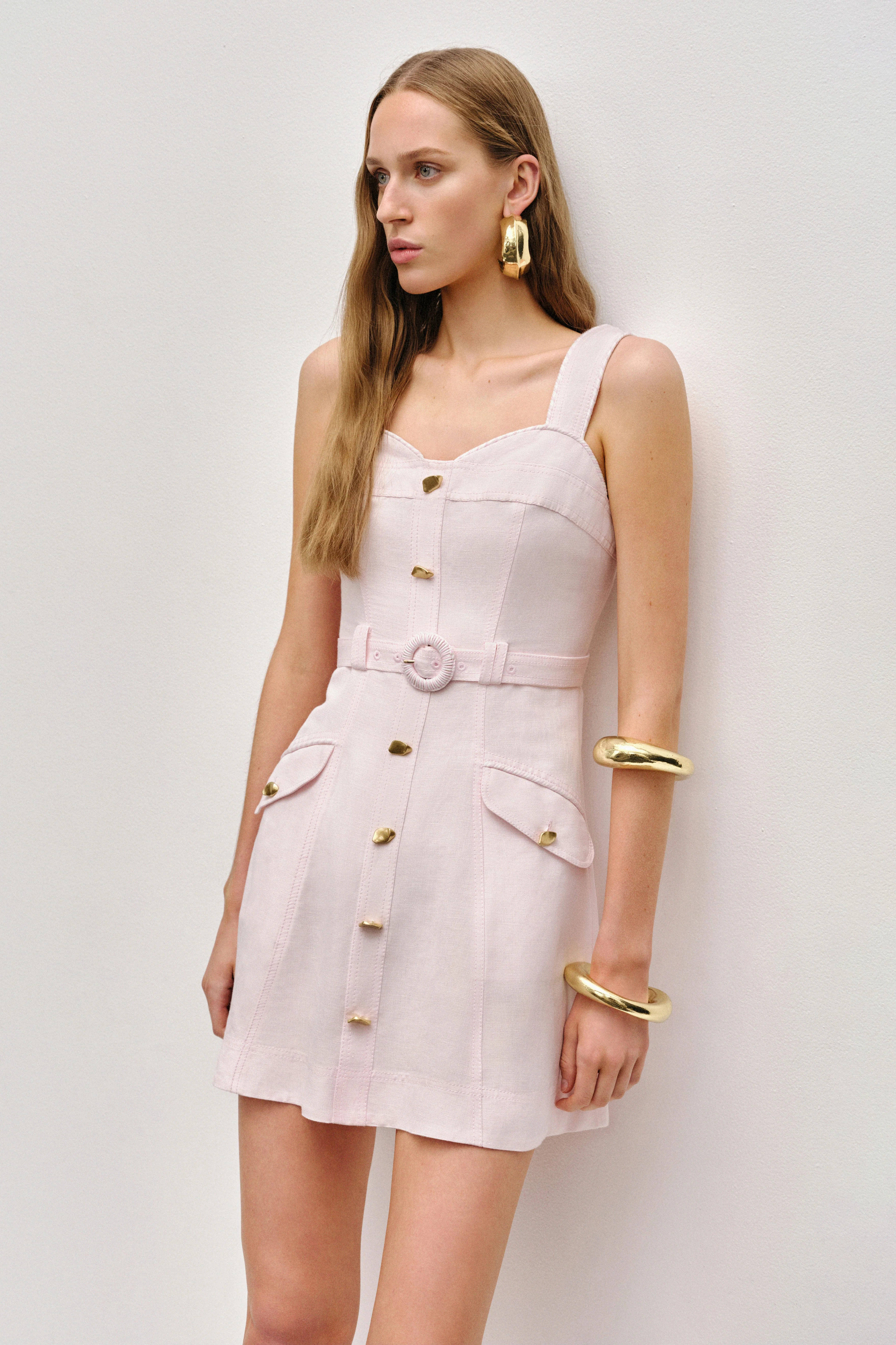 Celeste Utility Mini Dress - Image 3