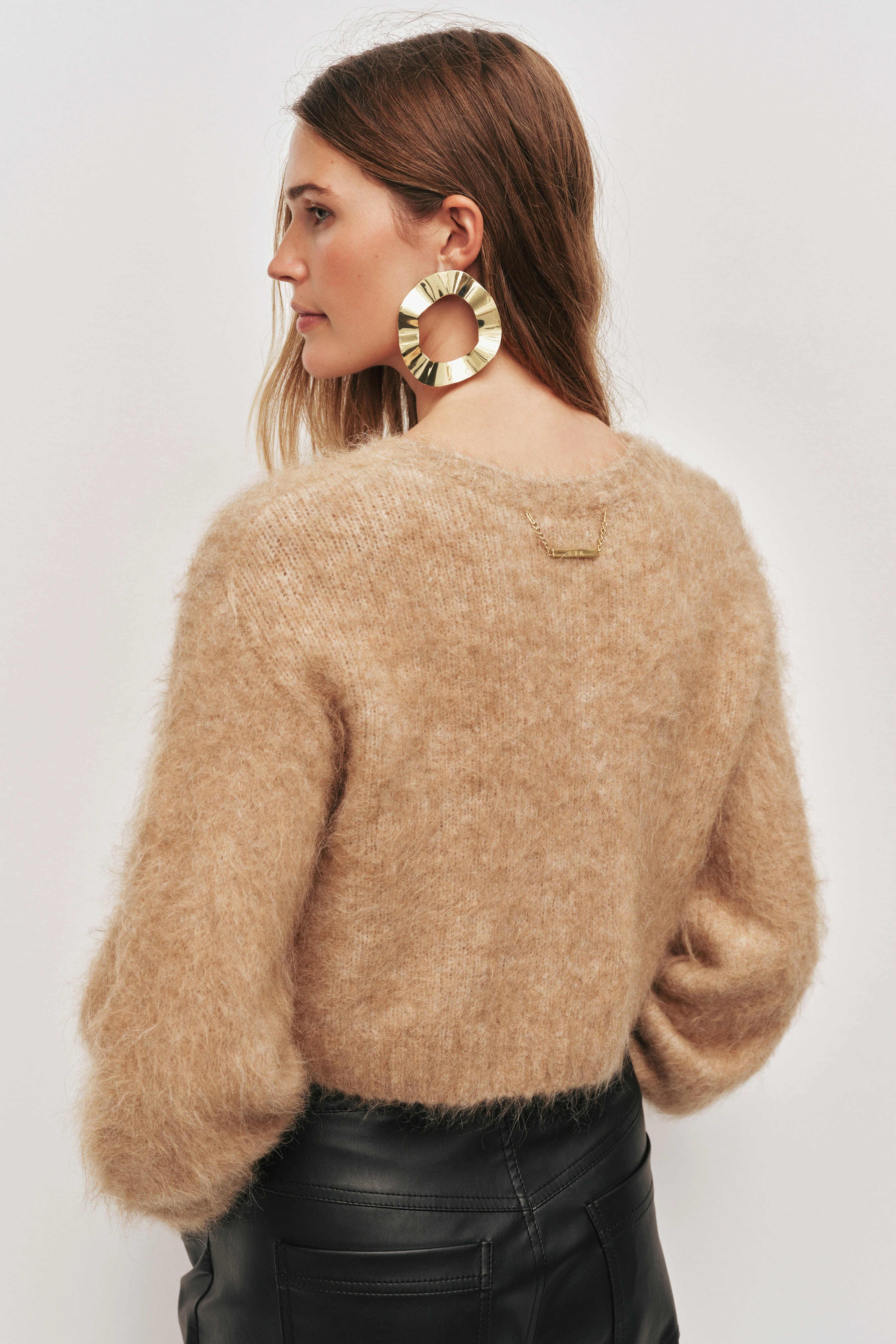 Celine Fluffy Cardigan - Image 4