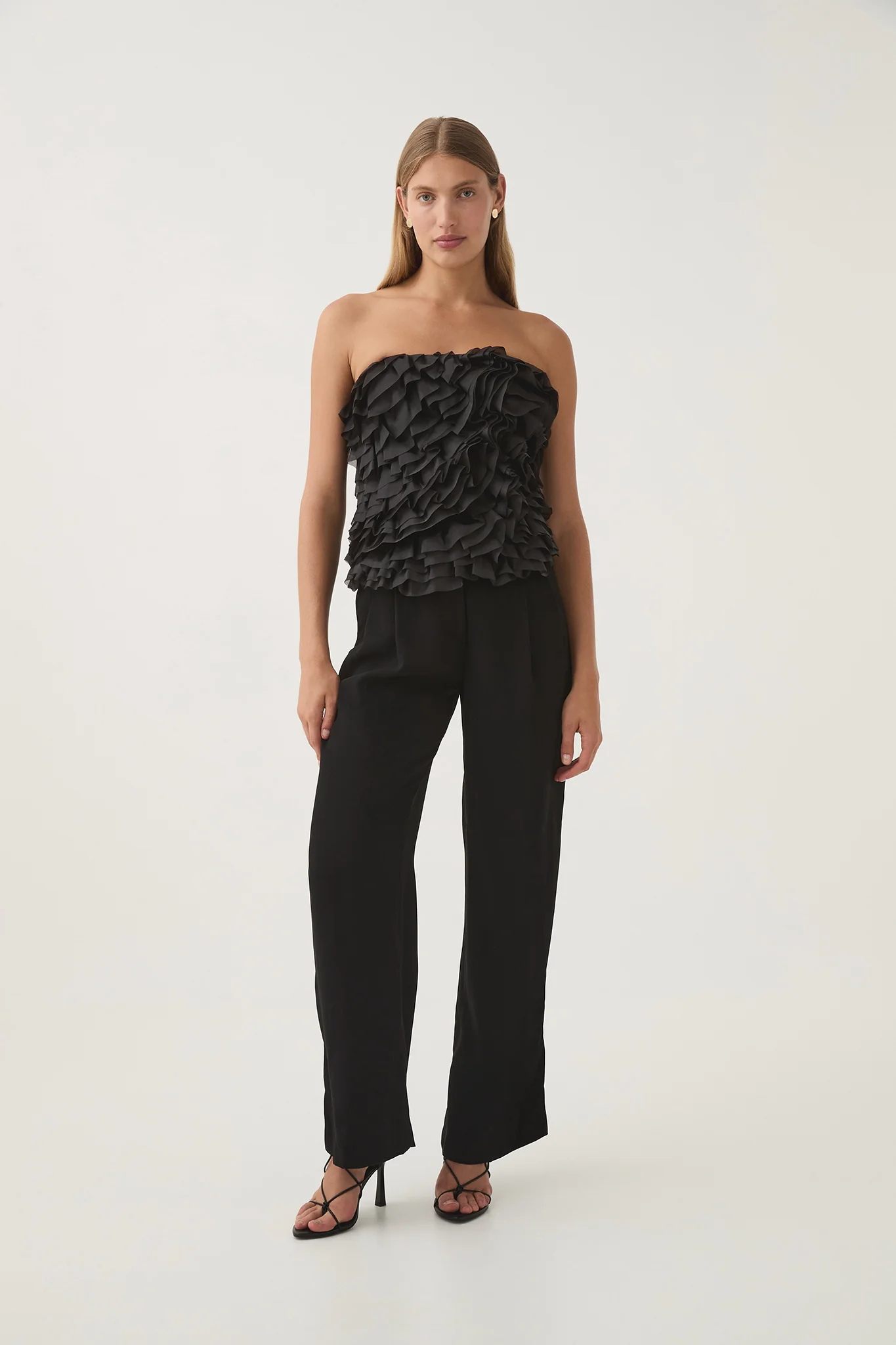 Charmed Rosette Ruffle Bustier - Image 3