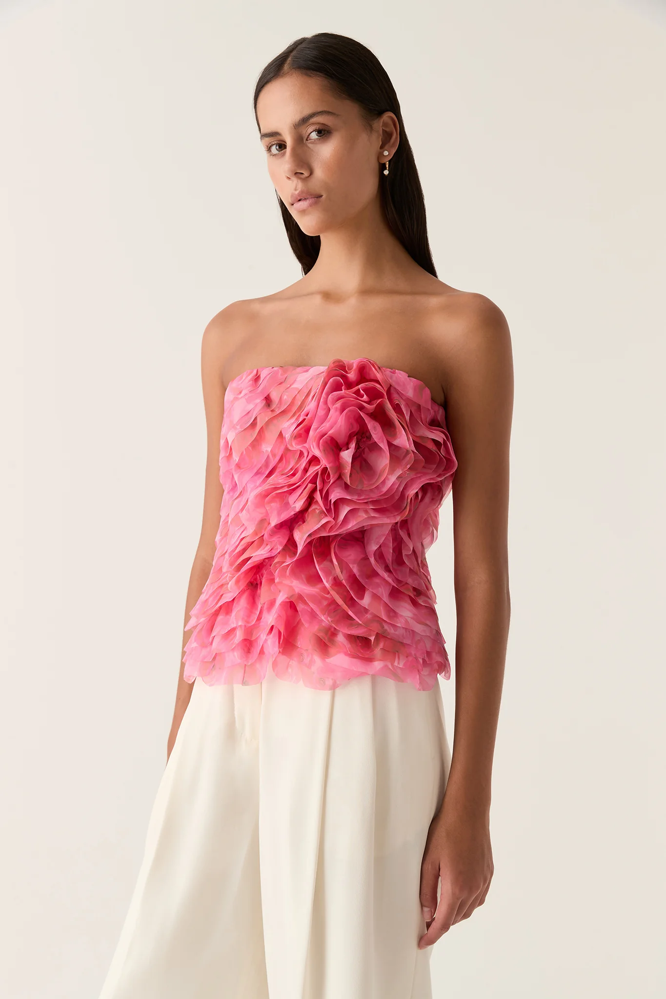 Charmed Rosette Ruffle Bustier - Image 6