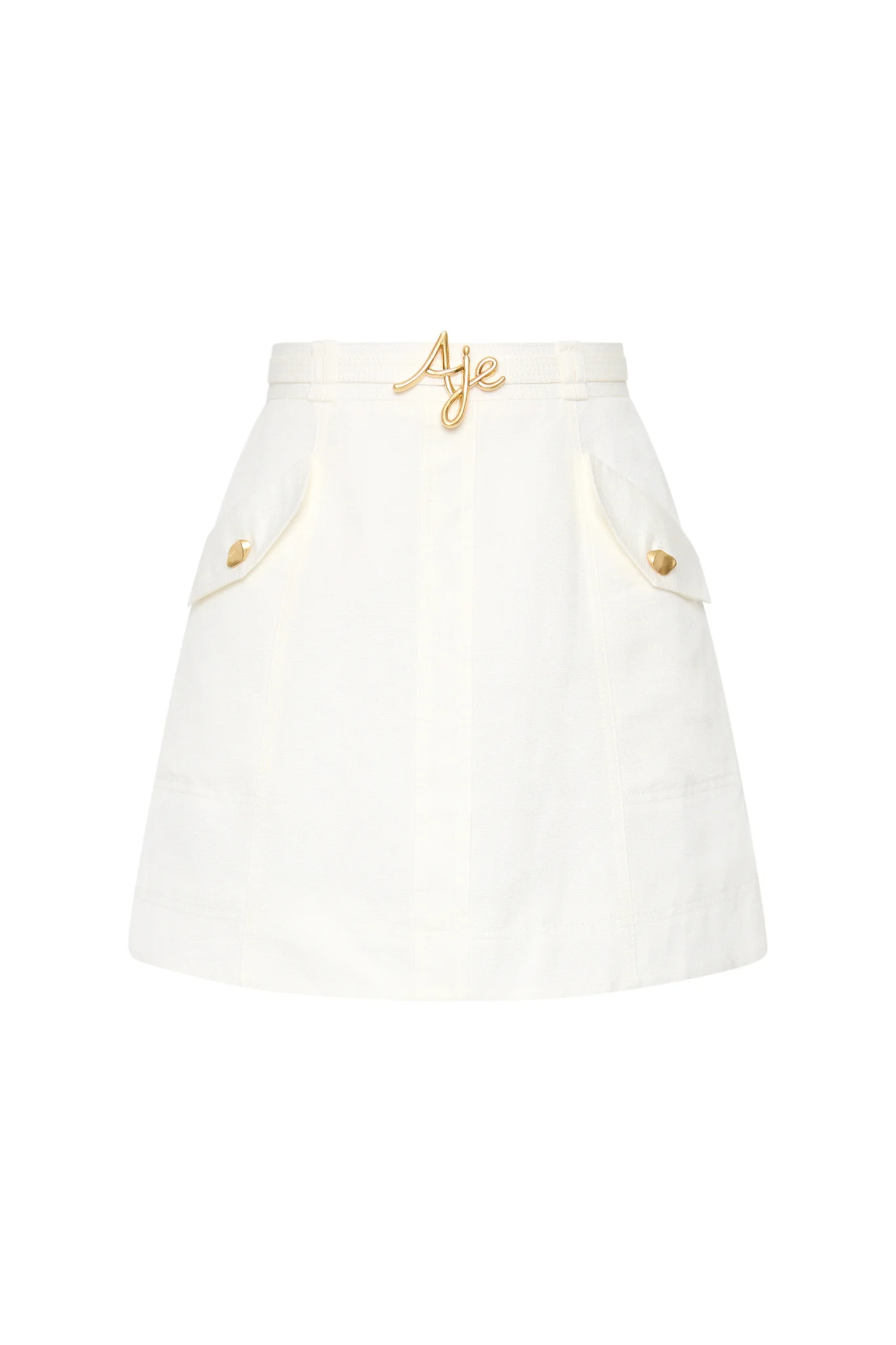 Christine Belted Mini Skirt - Image 2