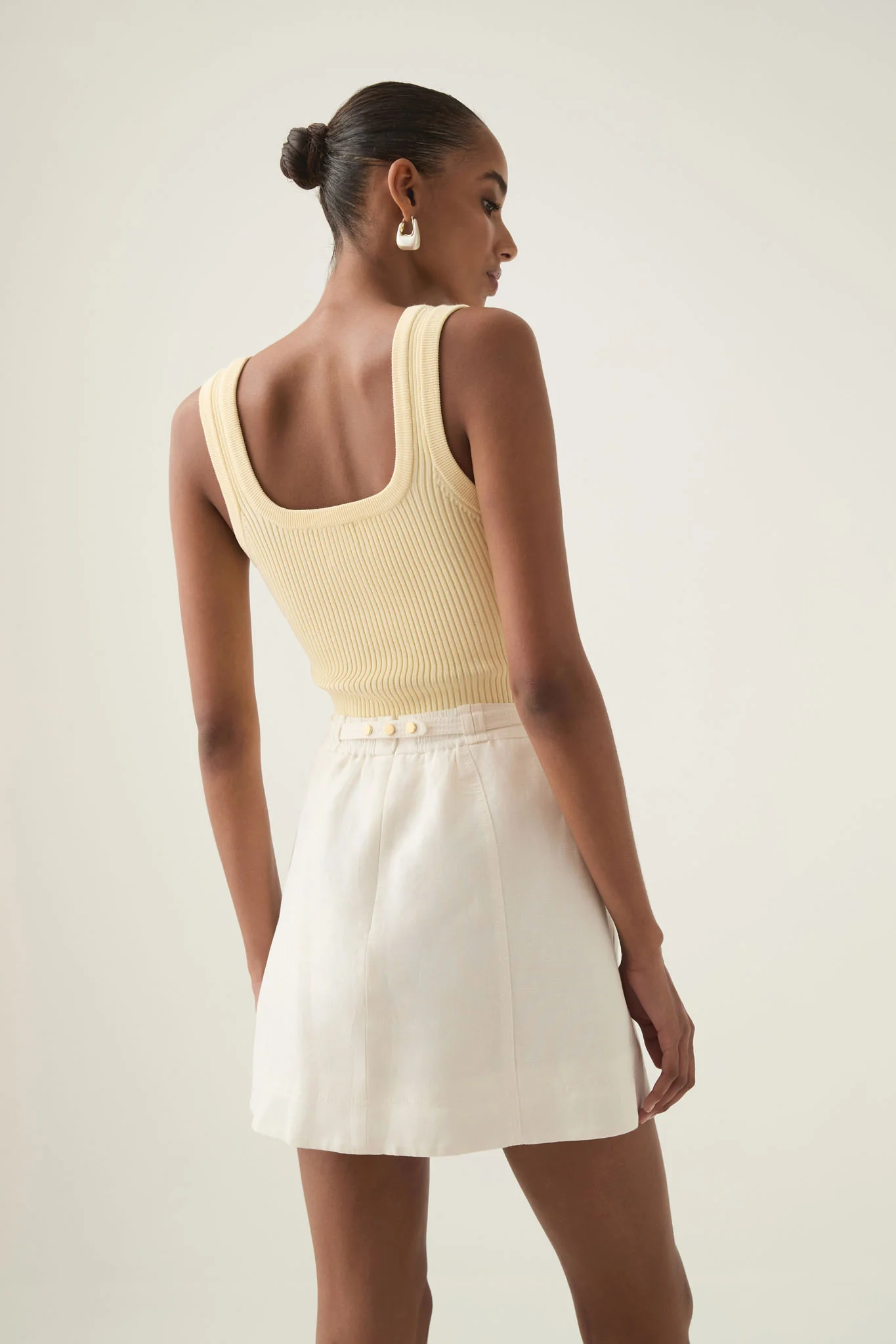 Christine Belted Mini Skirt - Image 7