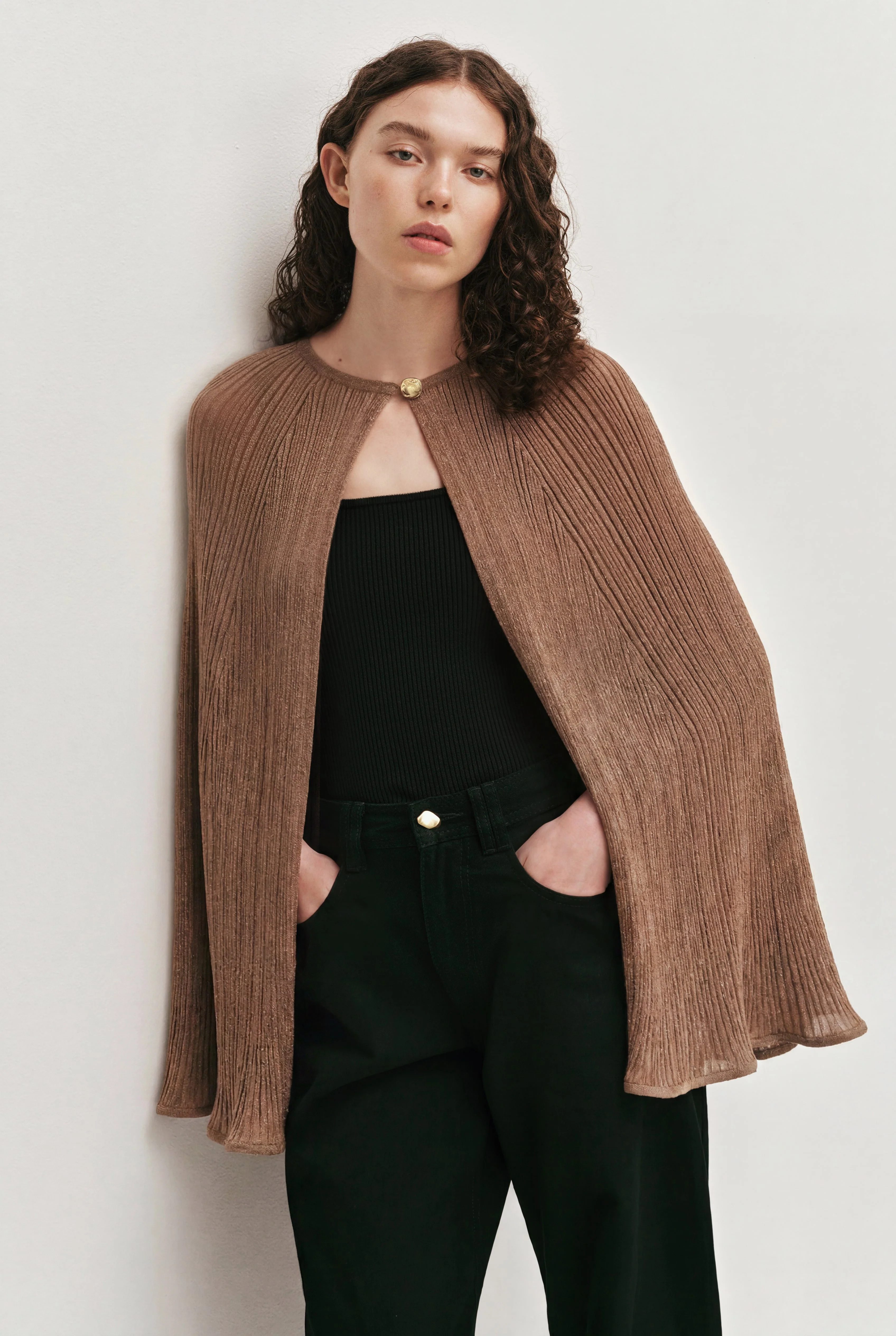 Ciela Knit Cape - Image 3