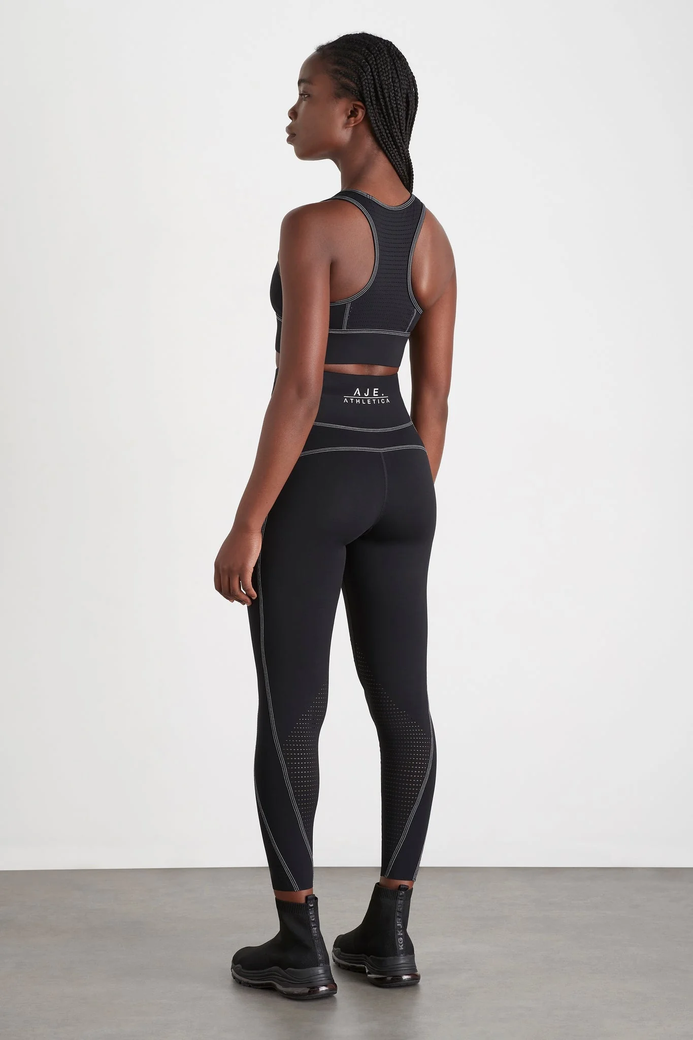 Classic Laser Cut Full Length Legging 202 - Image 6