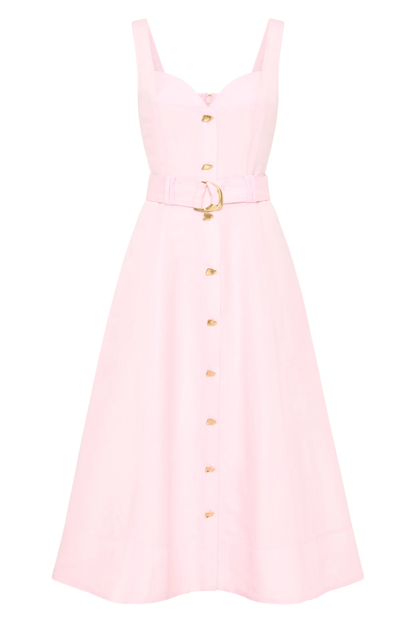 Clay Belted Midi Dress - Image 2