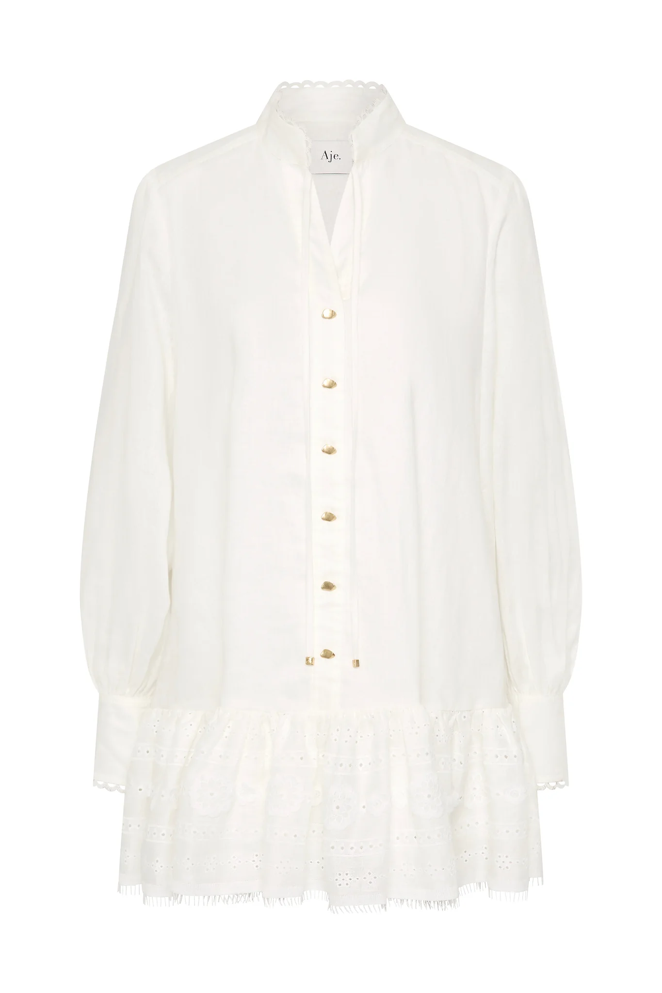 Cloud Embroidered Dress - Image 2