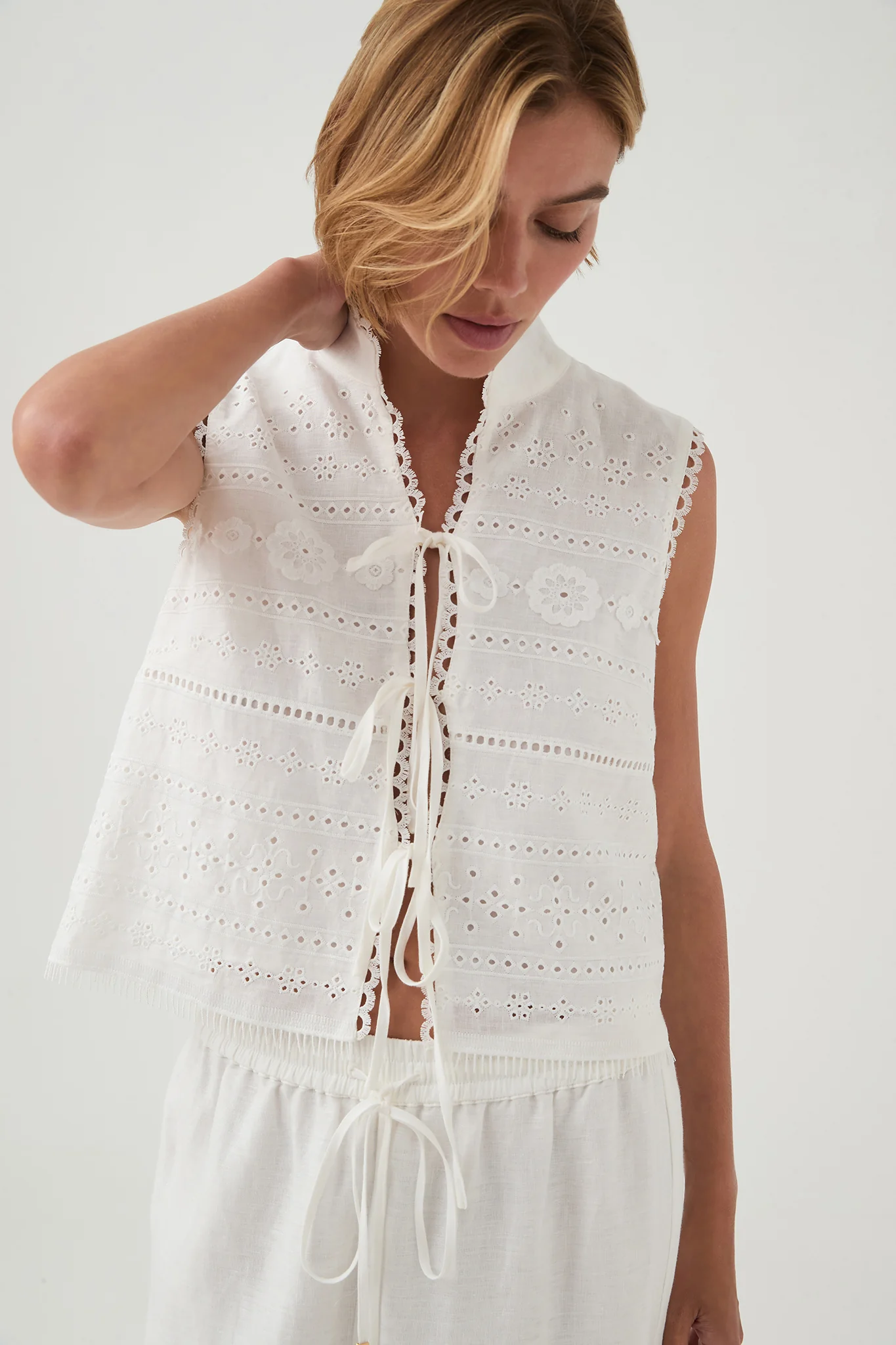 Cloud Embroidered Top - Image 4