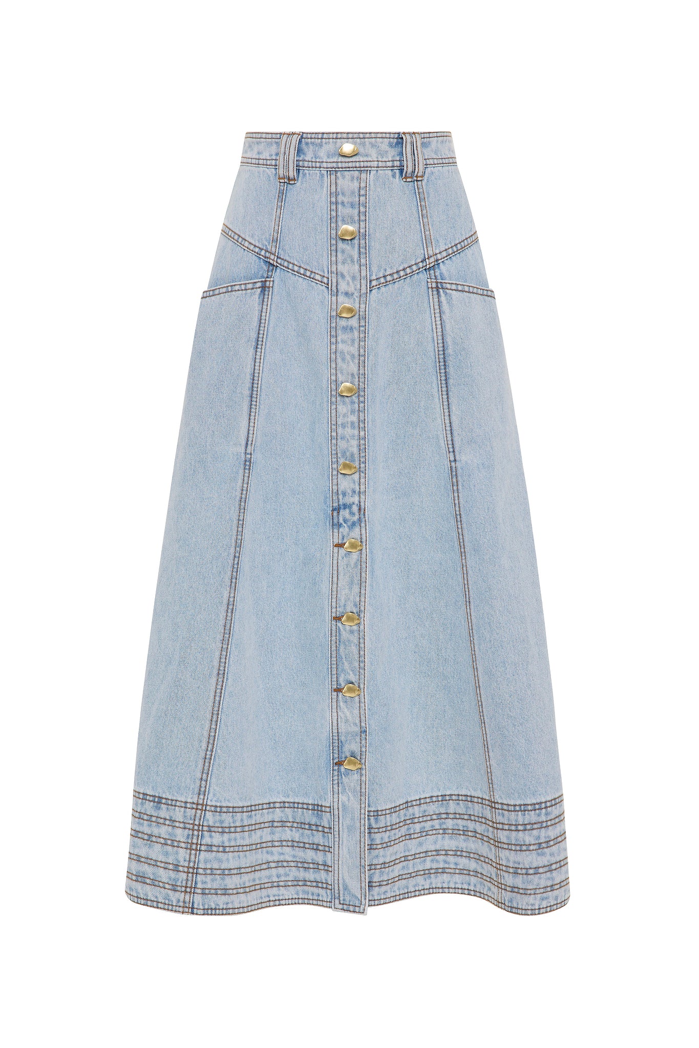 Coast Denim Midi Skirt - Image 2