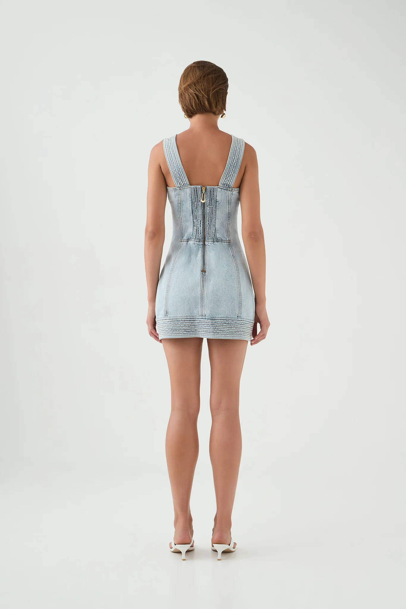 Coast Denim Mini Dress - Image 7