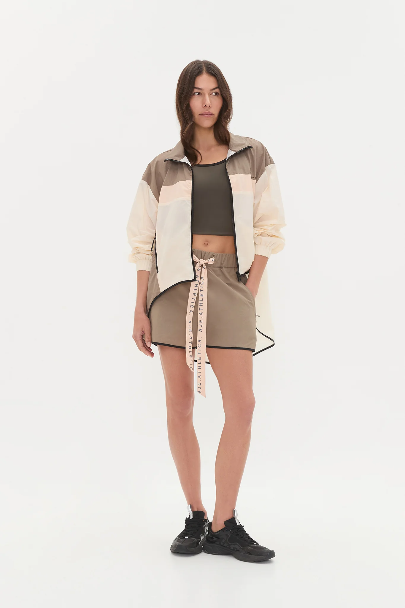 Colourblock Spray Jacket 784 - Image 3