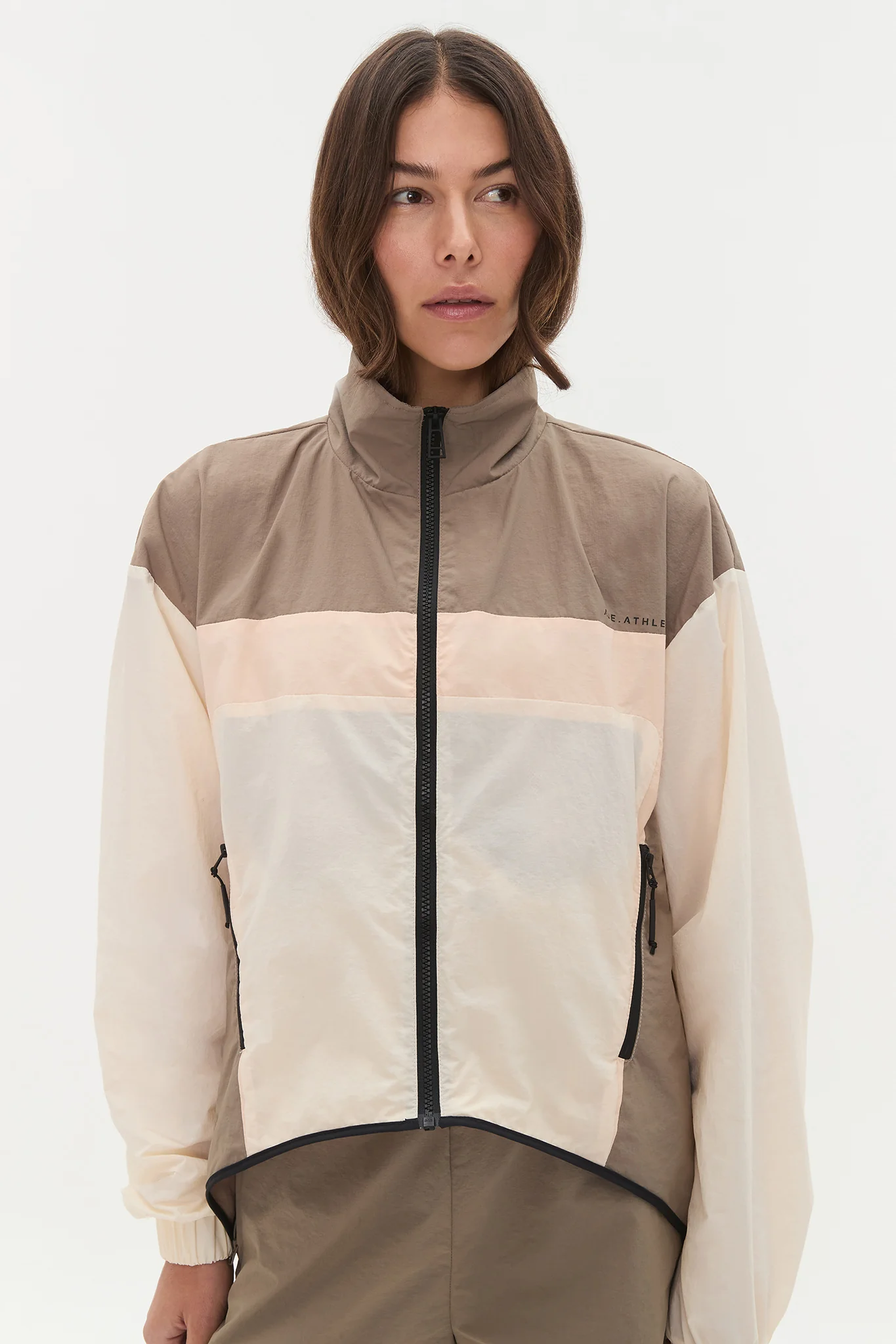 Colourblock Spray Jacket 784 - Image 4