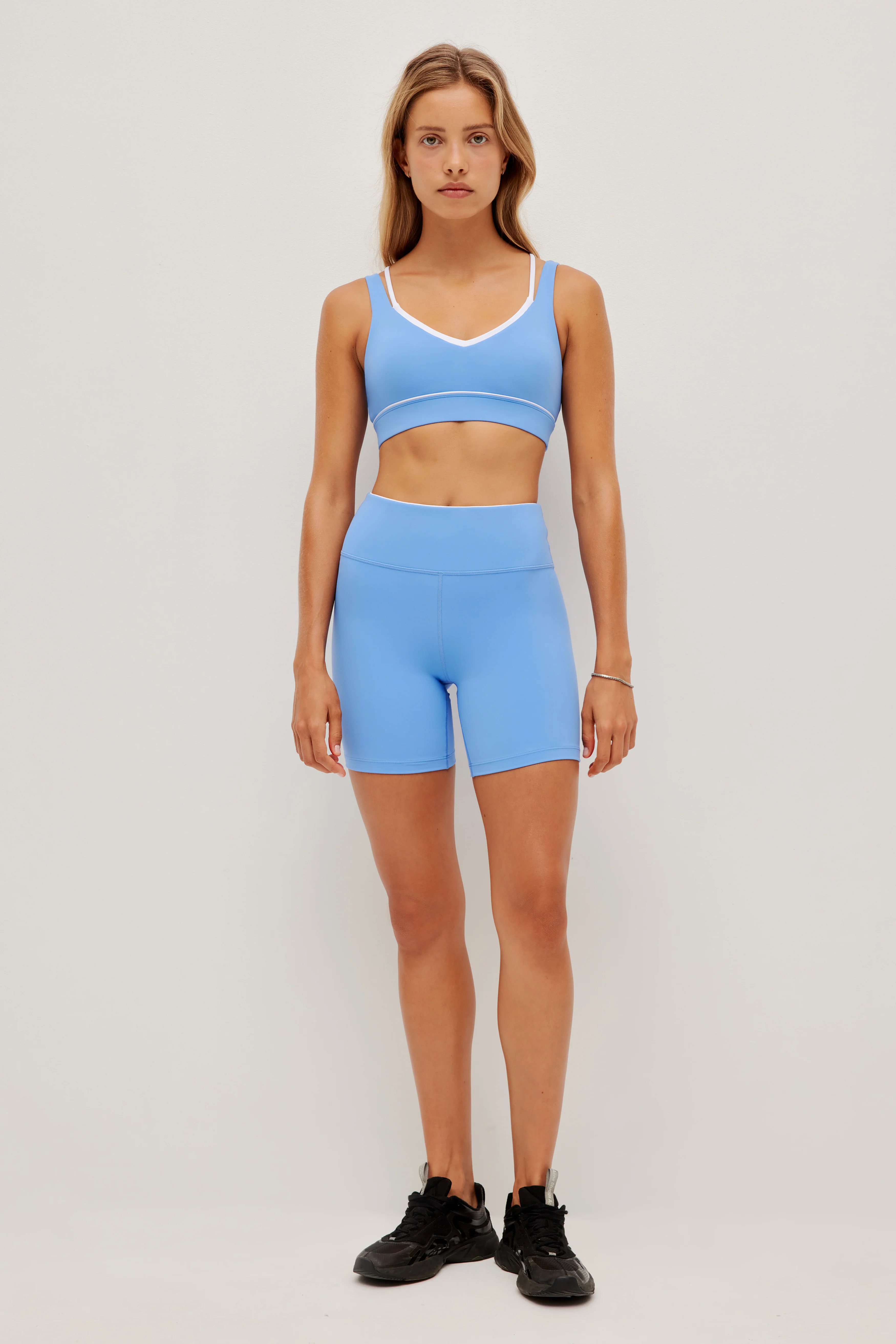 Contrast Mid Length Bike Short 601