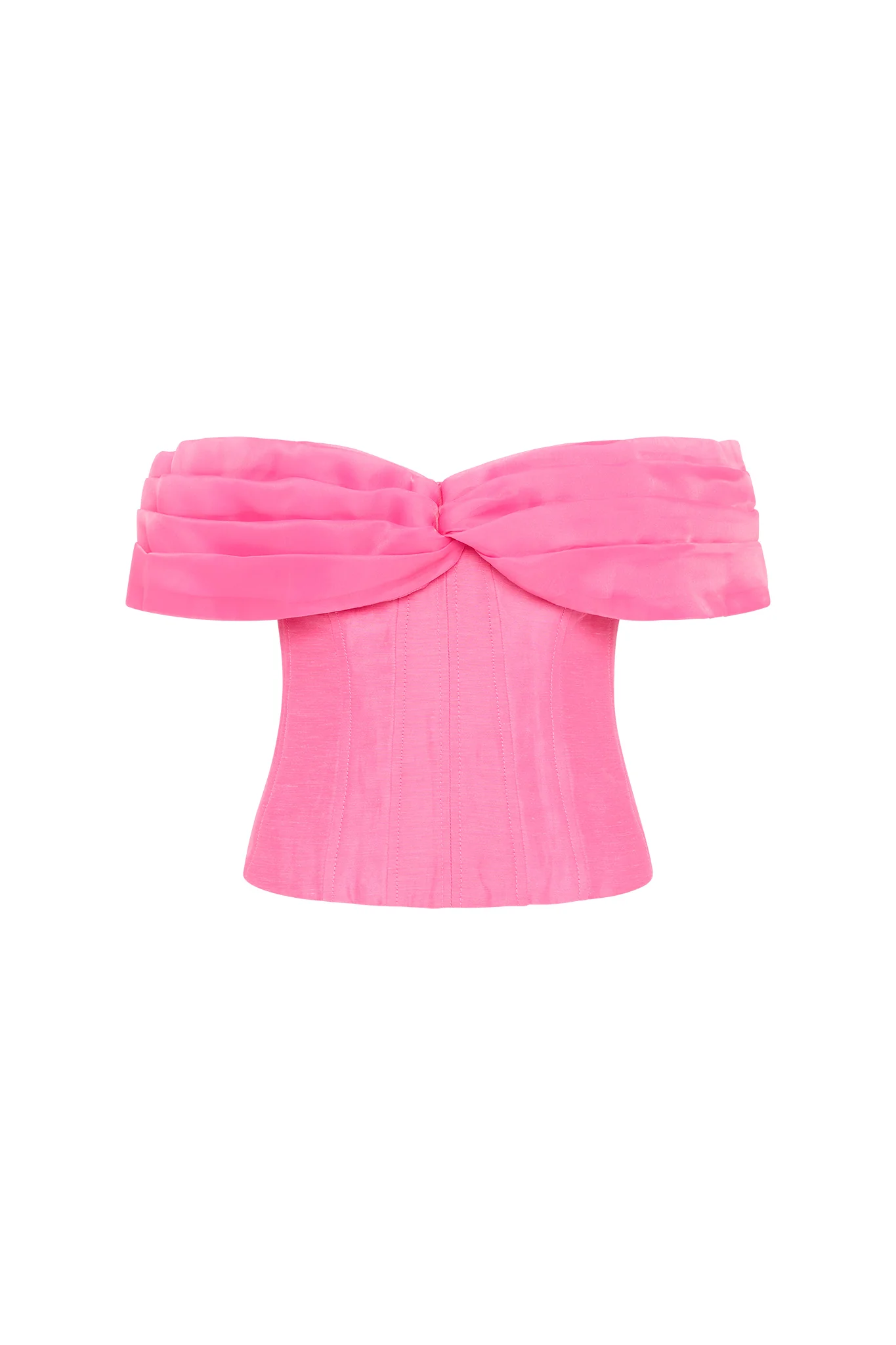 Cordelia Corseted Crop Top - Image 2