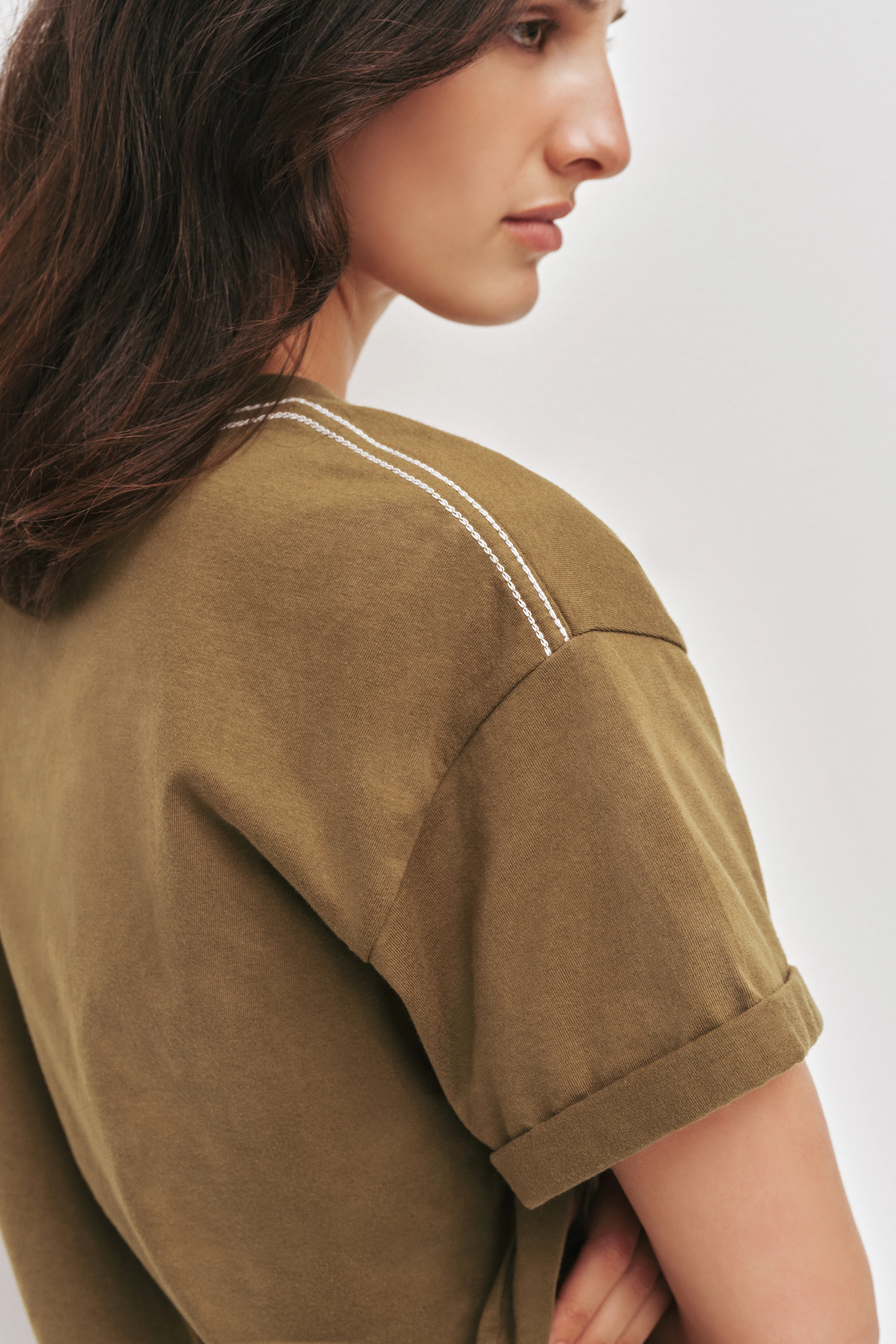 Core Raffia Logo Tee - Image 4