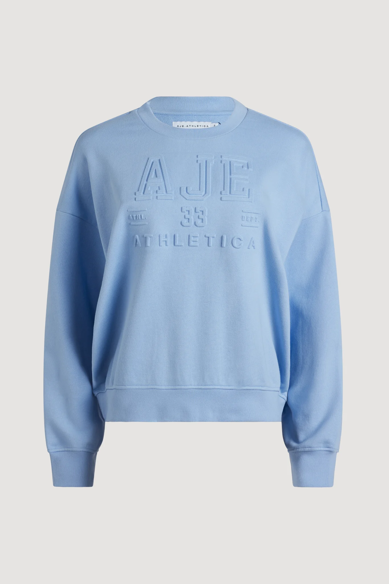 Crop Crew Neck Jumper - Image 2