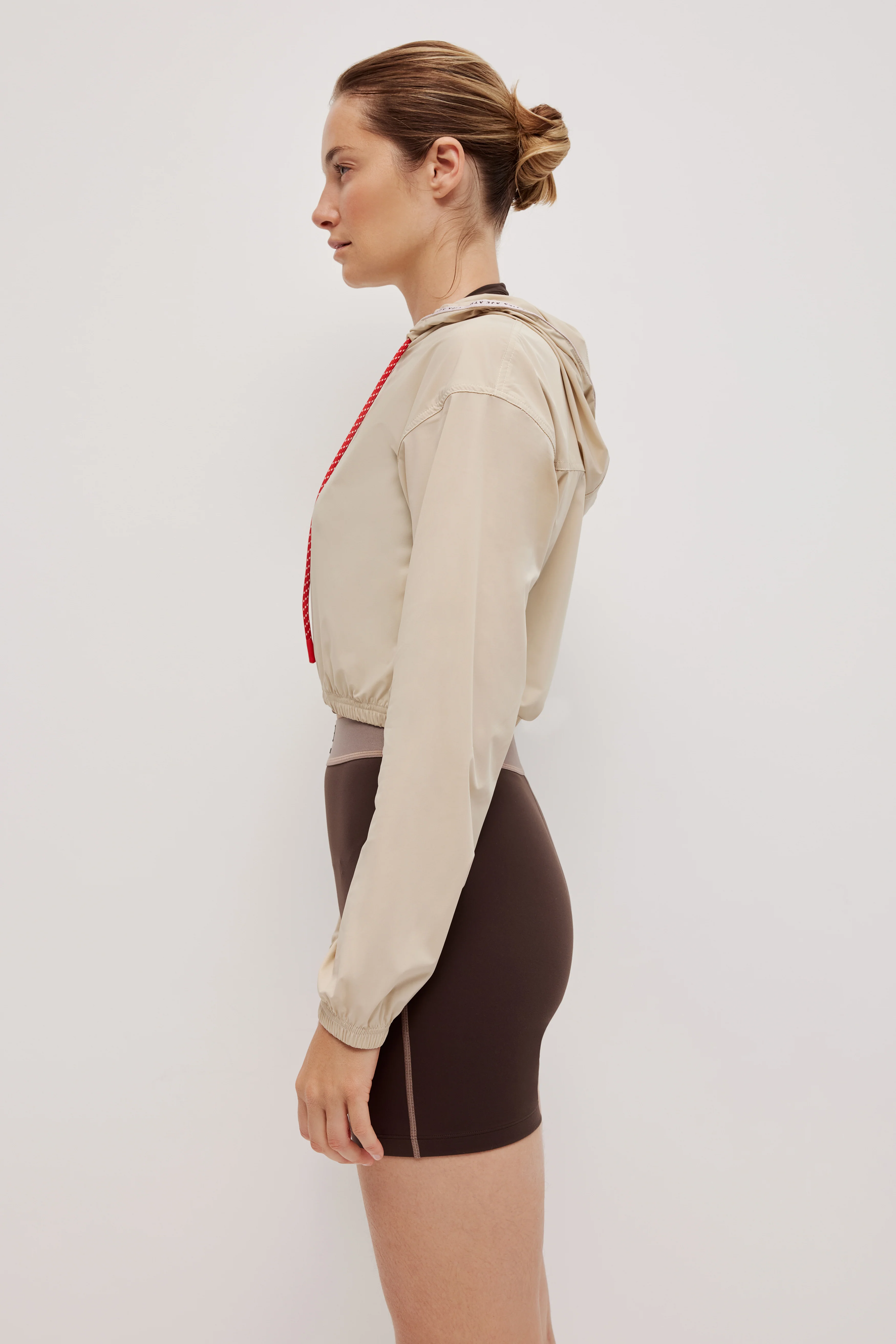Crop Hood Spray Jacket 716 - Image 5