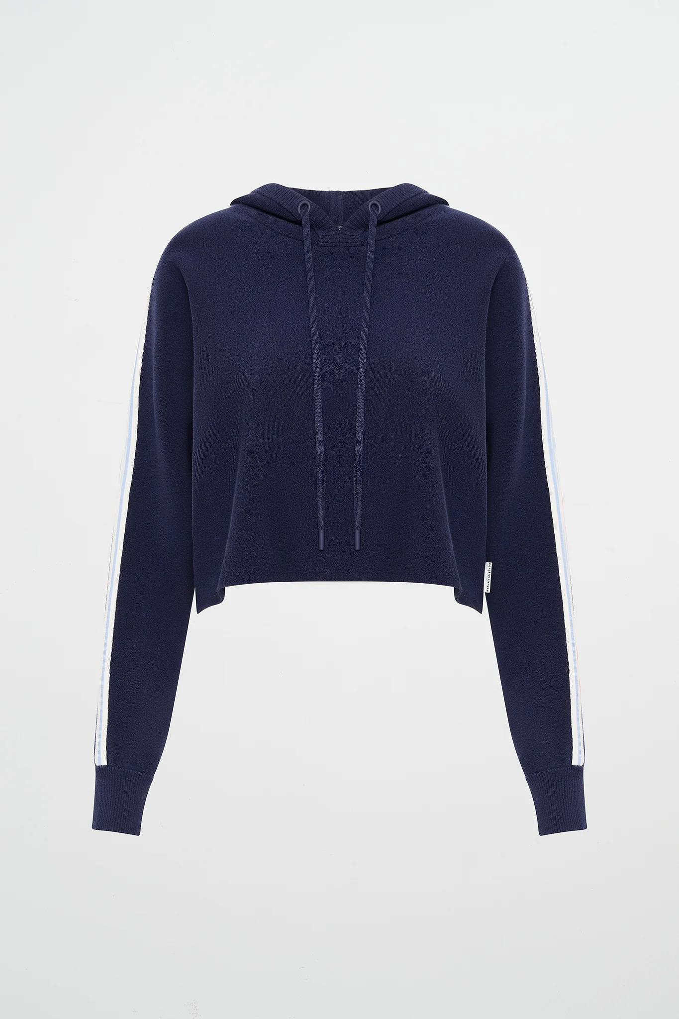 Crop Knit Hoodie 405 - Image 2