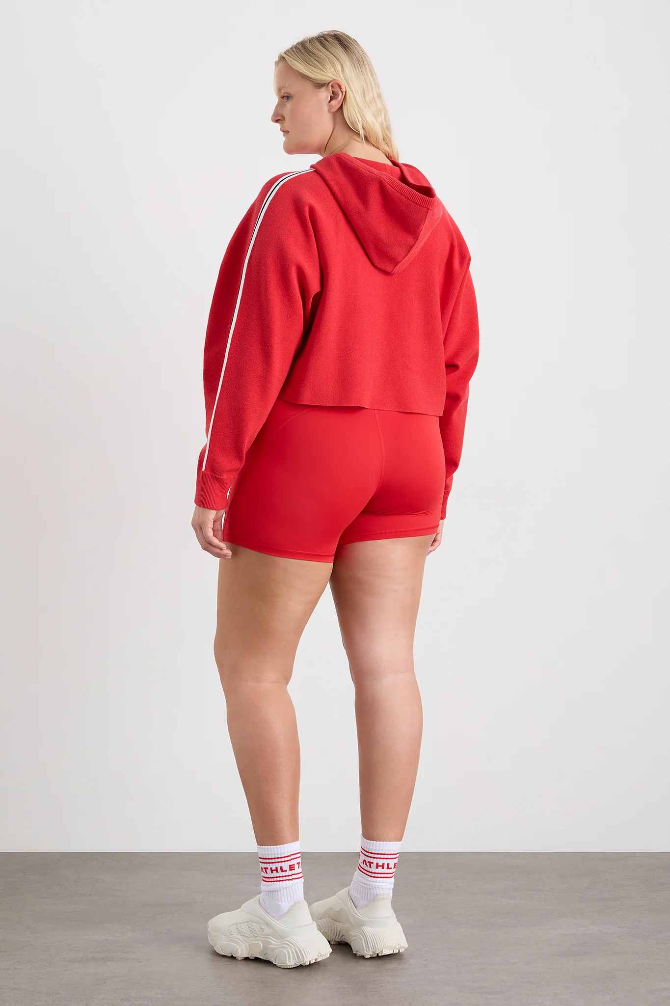 Crop Knit Hoodie 405 - Image 14
