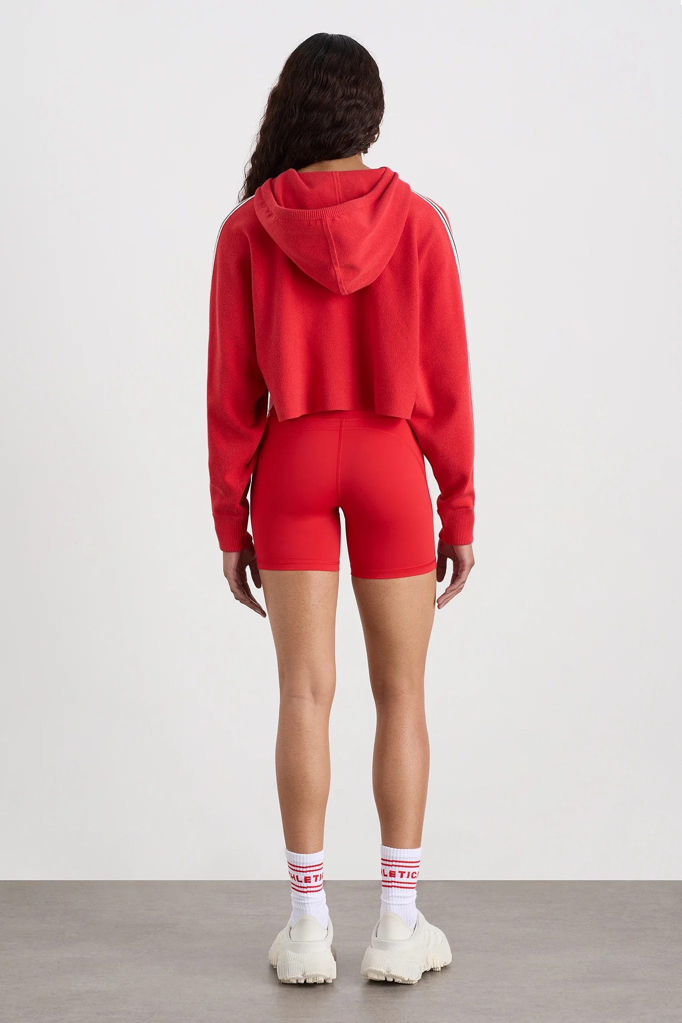 Crop Knit Hoodie 405 - Image 6