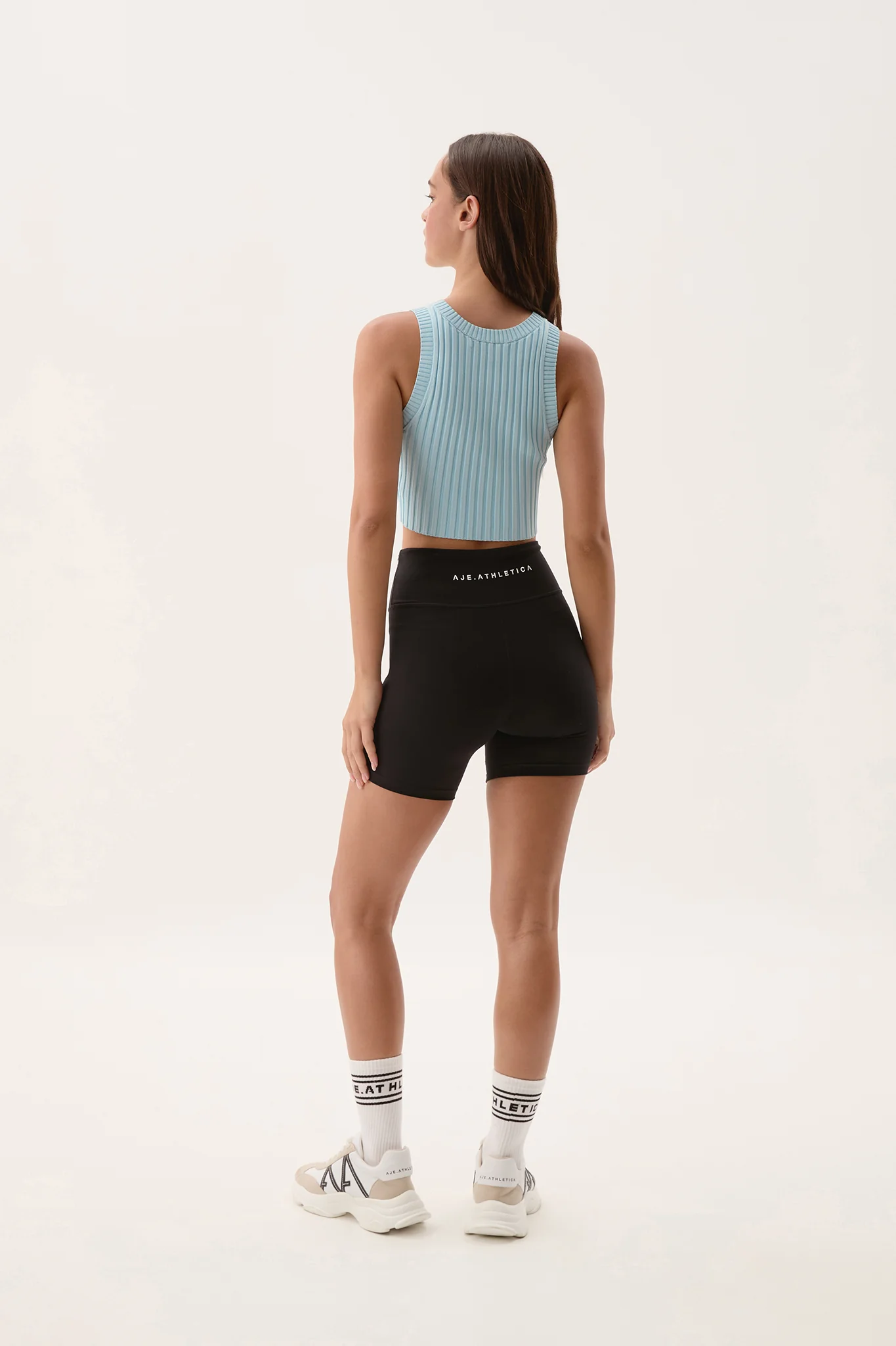 Cropped Knitted Logo Tank 135 - Image 6