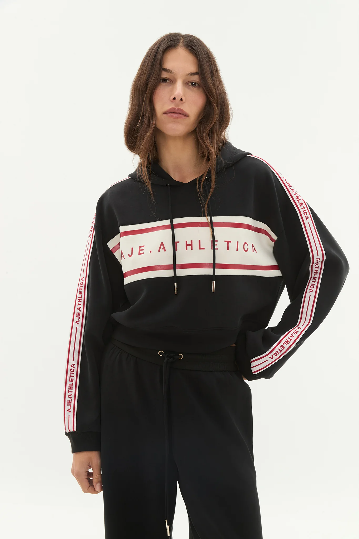 Cropped Logotape Hoodie 405 - Image 4