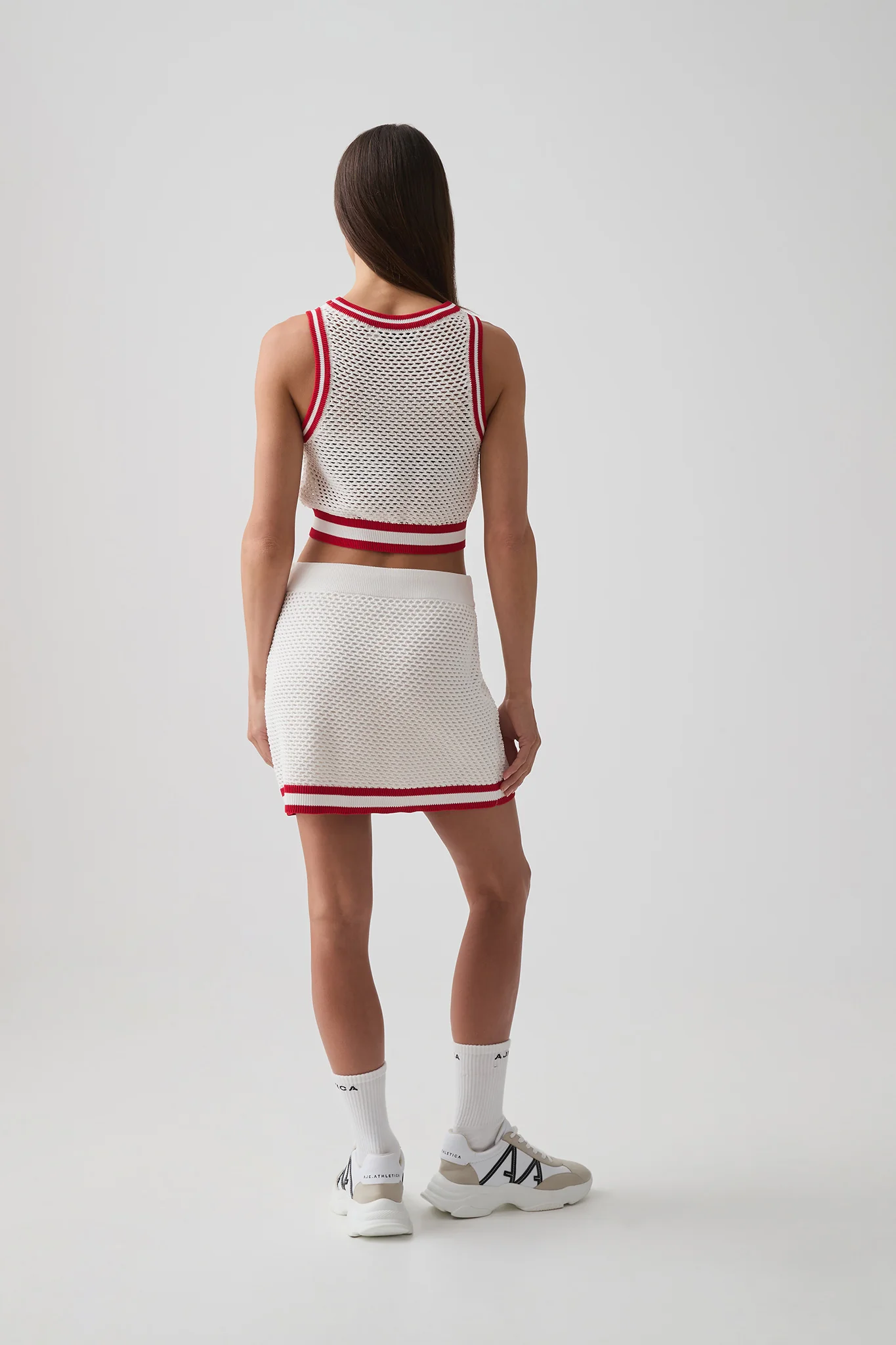 Cropped Open Knit Tank 106 - Image 6