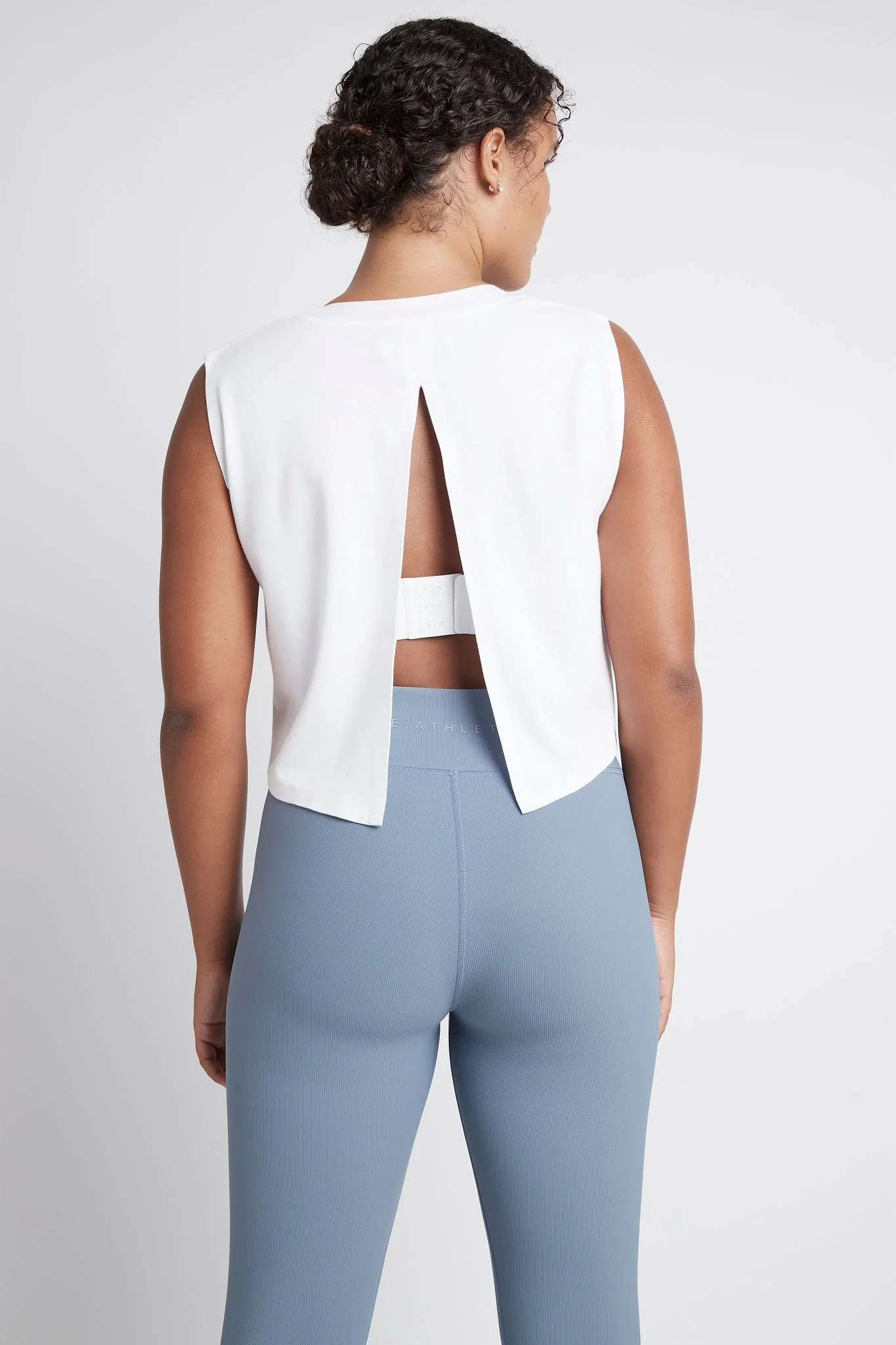 Cropped Split Back Tank 112 - Image 11