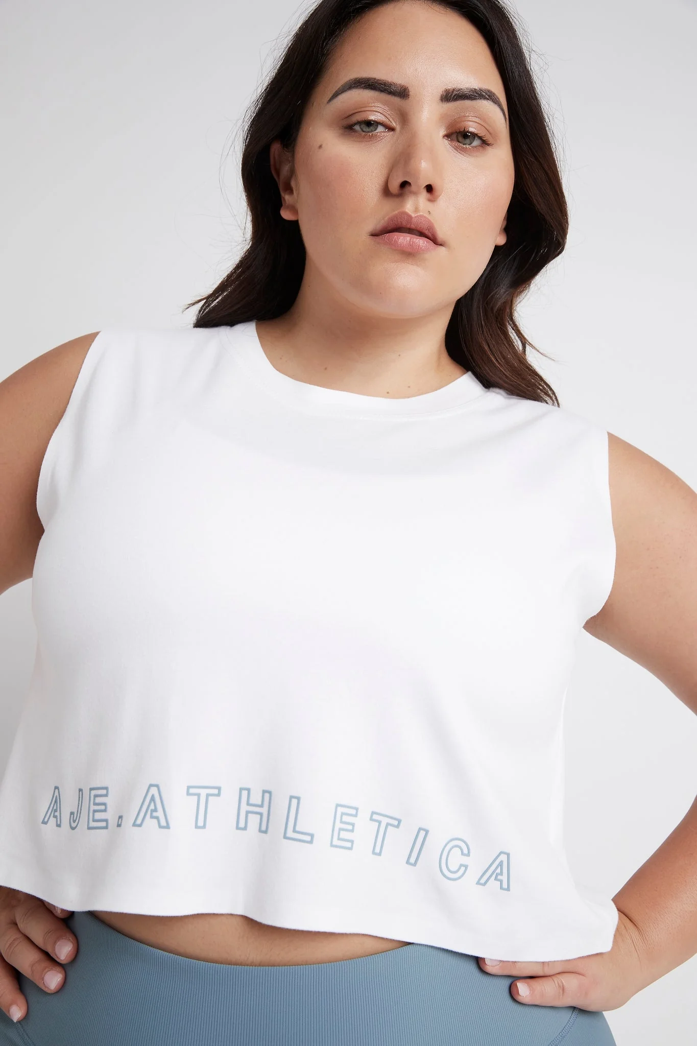 Cropped Split Back Tank 112 - Image 15