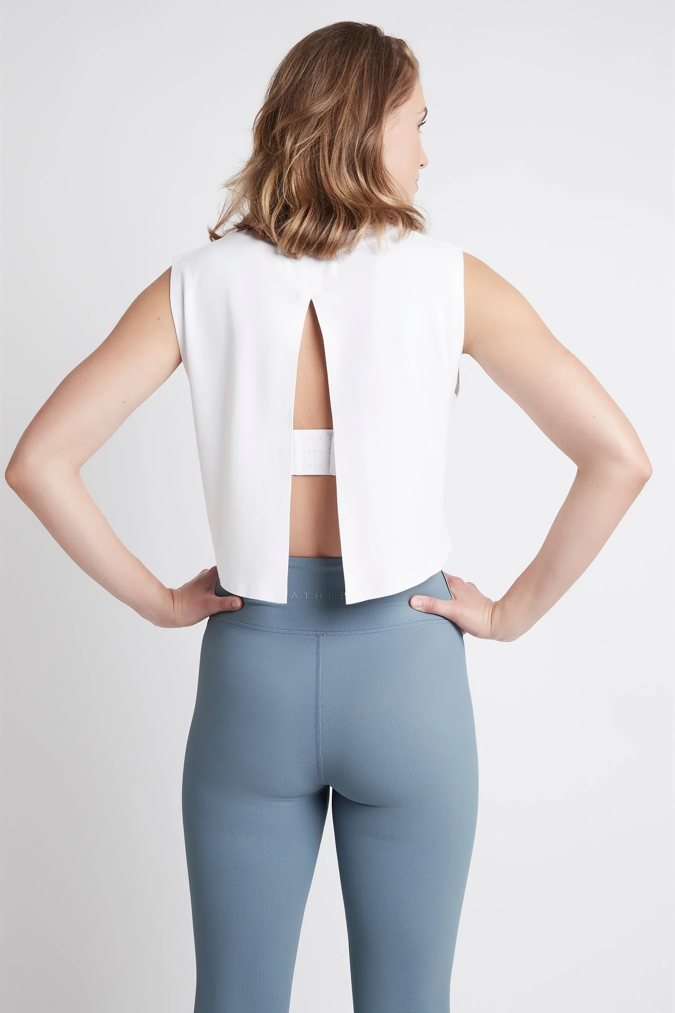 Cropped Split Back Tank 112 - Image 5