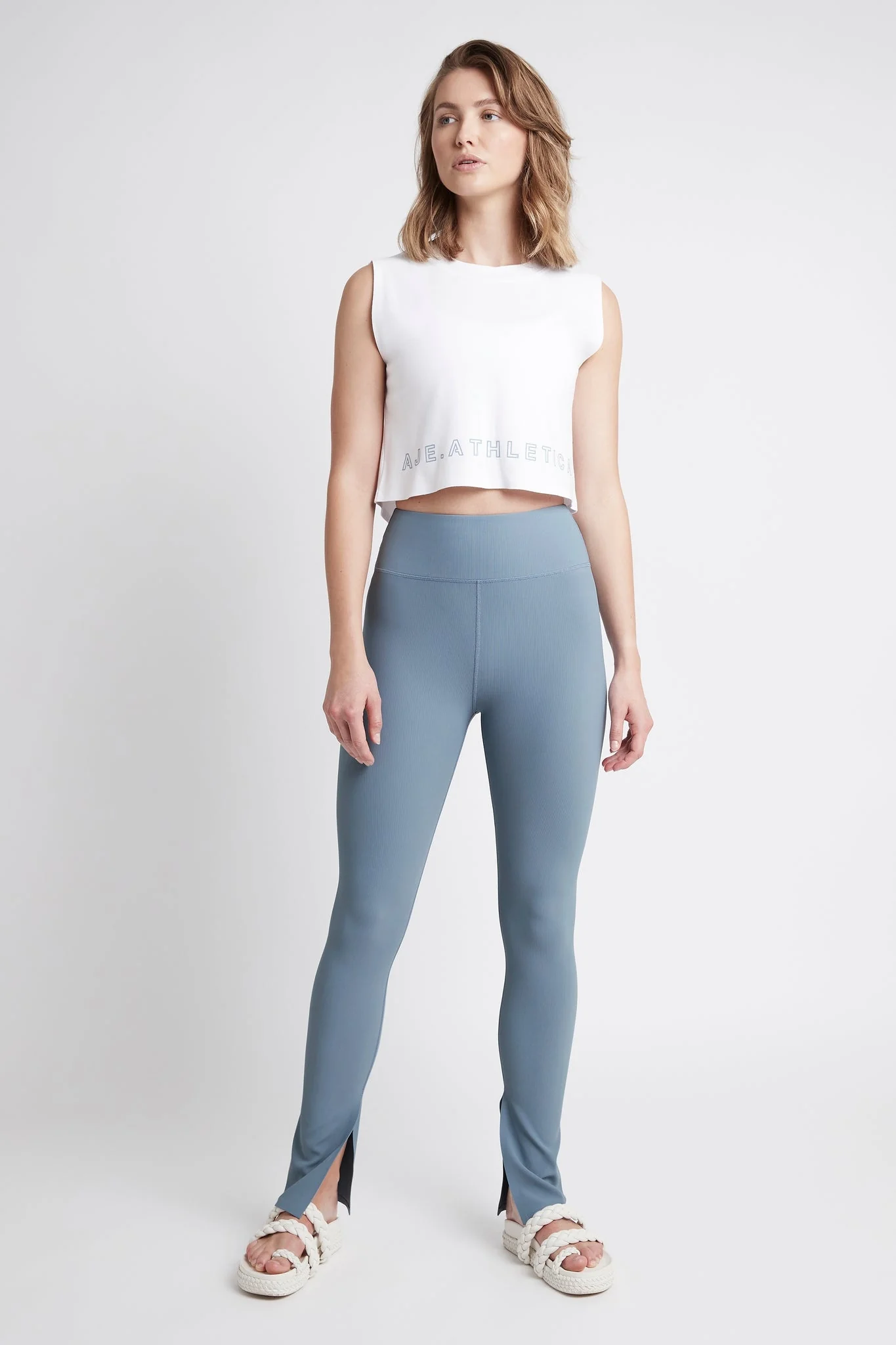 Cropped Split Back Tank 112 - Image 6