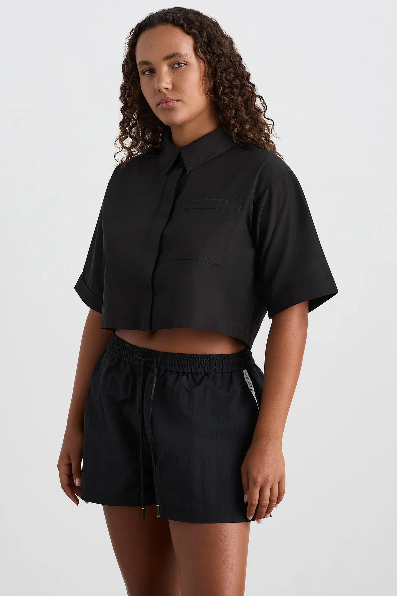 Cropped Spray Shirt 441 - Image 6