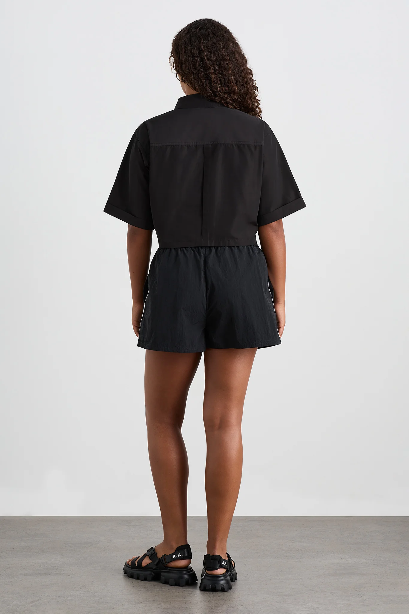 Cropped Spray Shirt 441 - Image 9