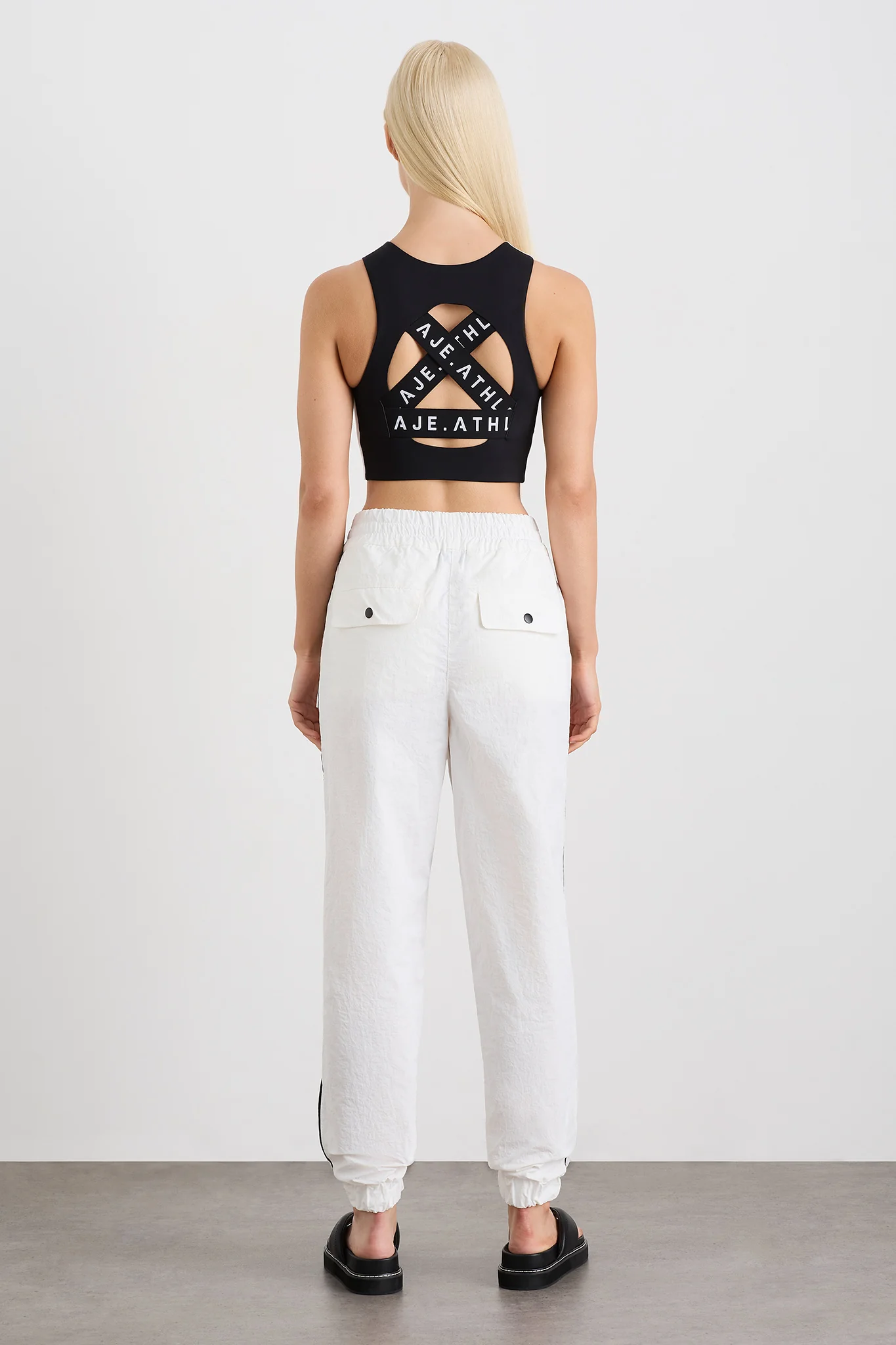Cross Back Crop Top 311 - Image 5
