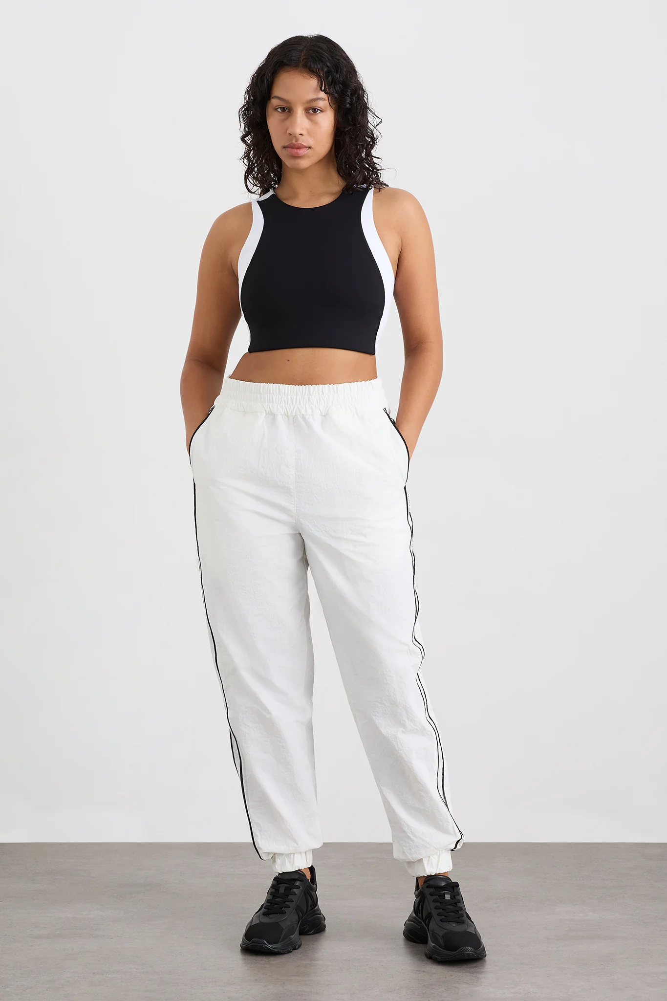 Cross Back Crop Top 311 - Image 7