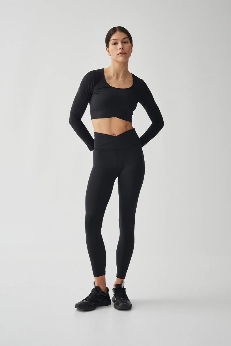 Crossover Long Sleeve Active Top 451 - Image 7