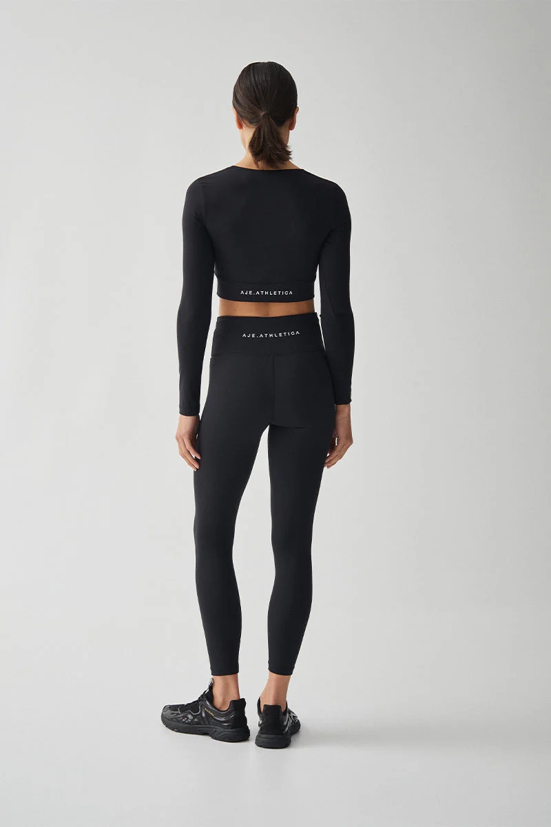 Crossover Long Sleeve Active Top 451 - Image 9