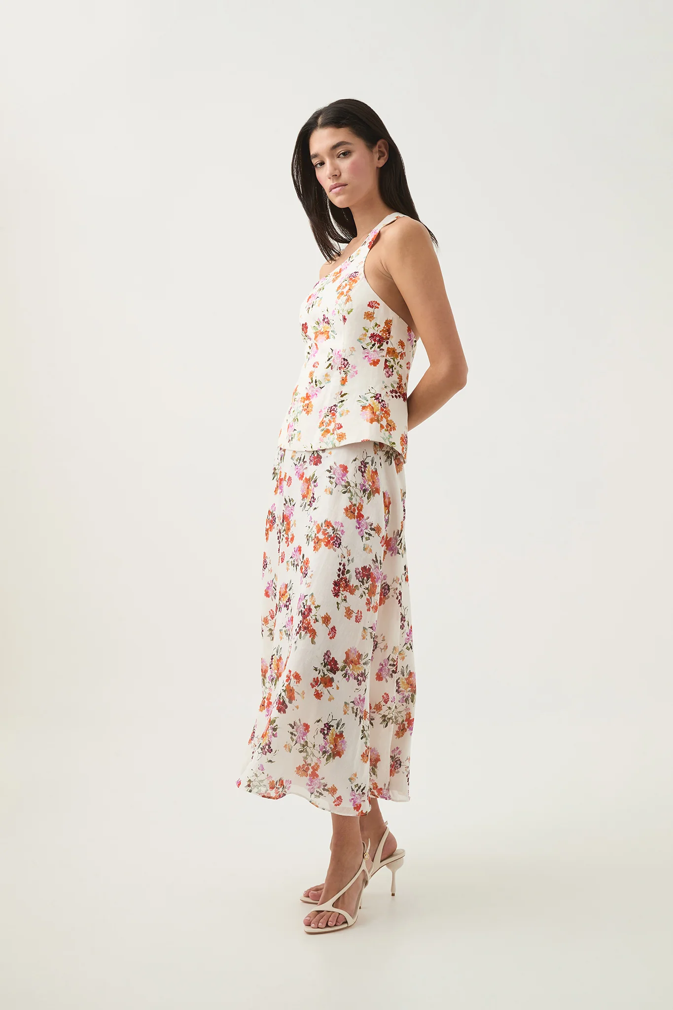 Cyma Circular Midi Skirt - Image 4