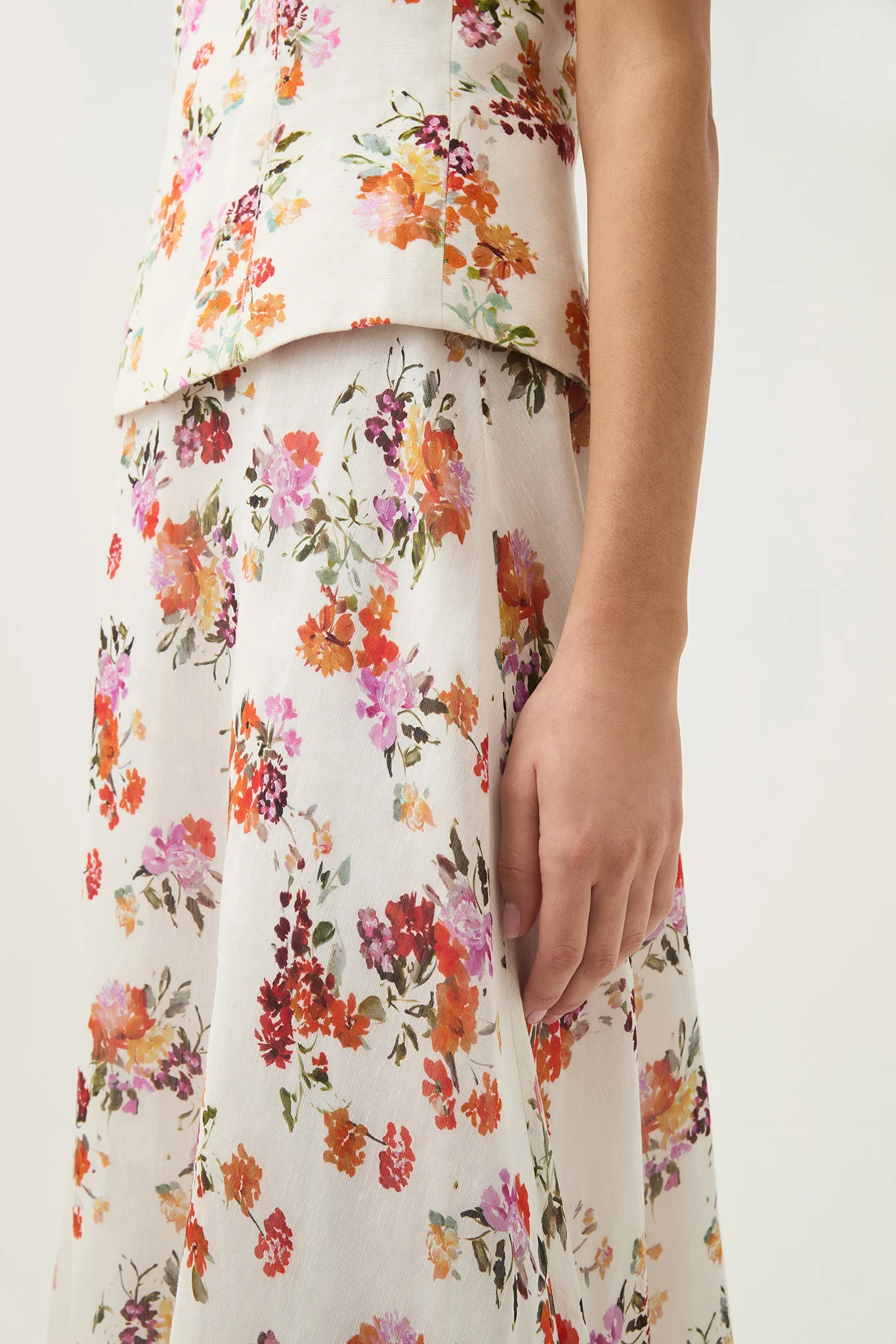 Cyma Circular Midi Skirt - Image 5