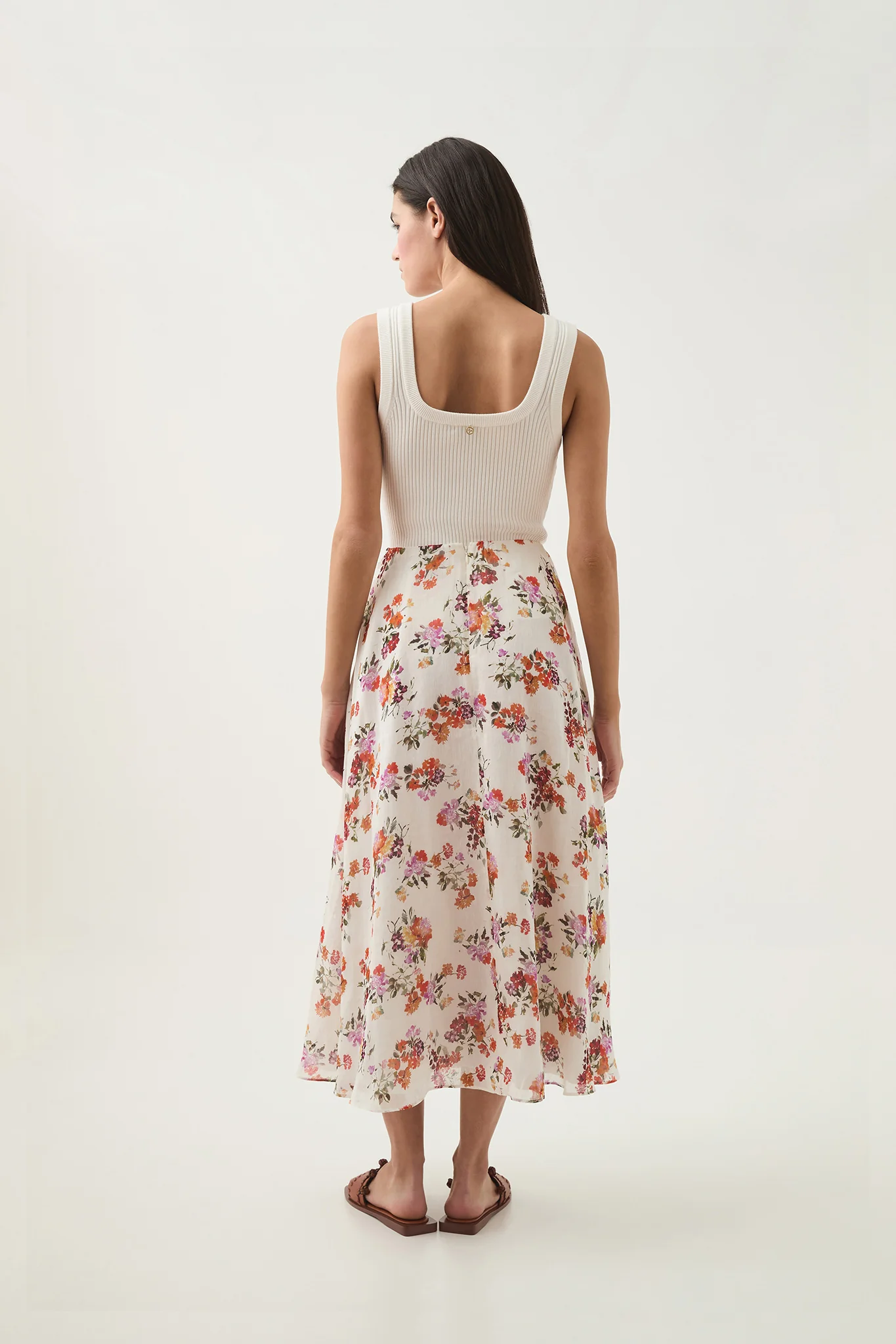 Cyma Circular Midi Skirt - Image 6