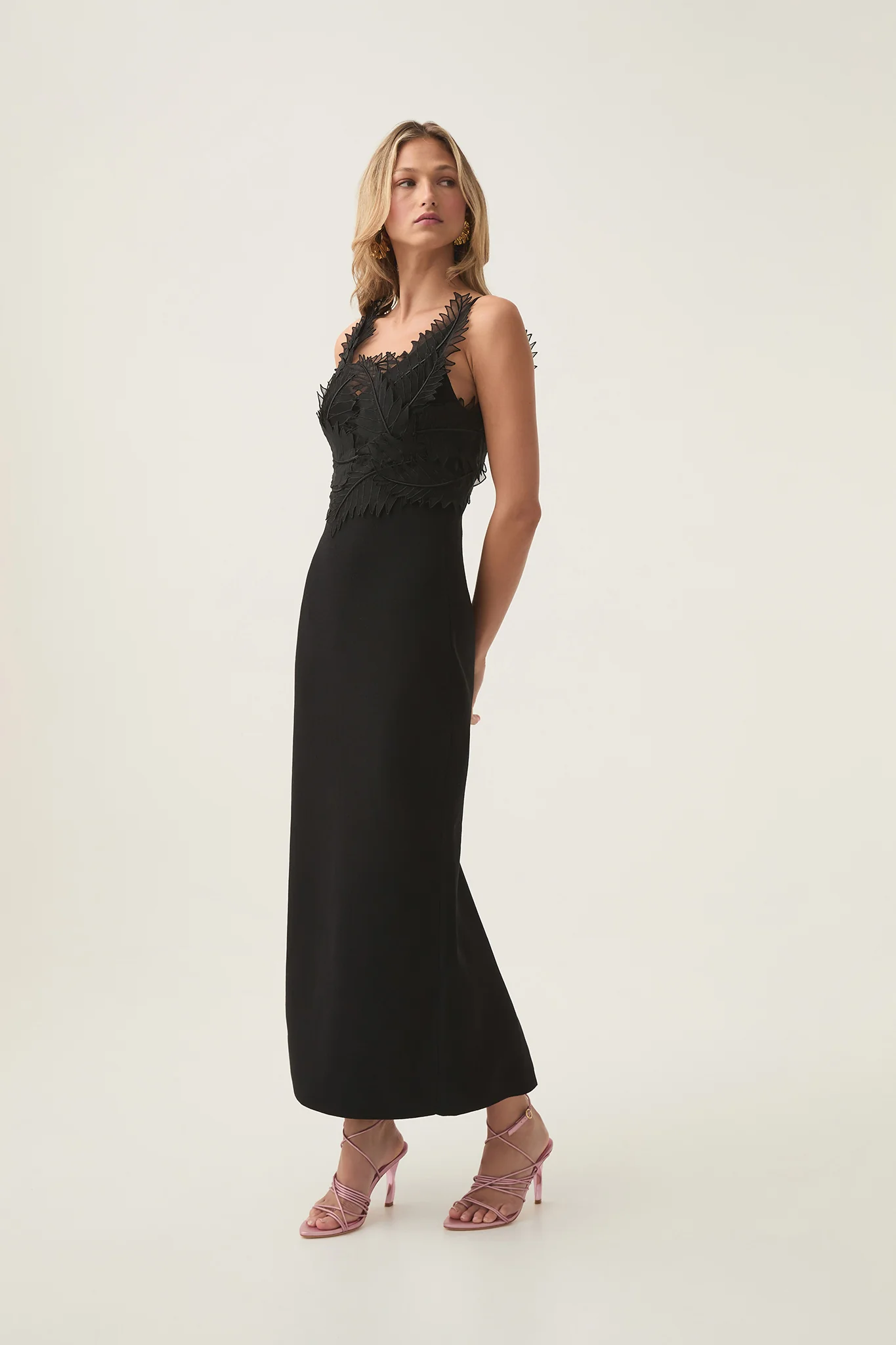Daisy Knit Maxi Dress - Image 3