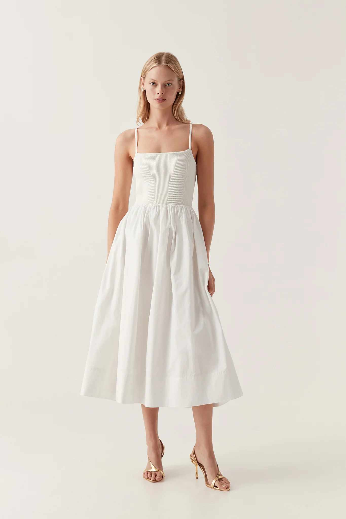 Danica Tie Back Midi Dress - Image 4
