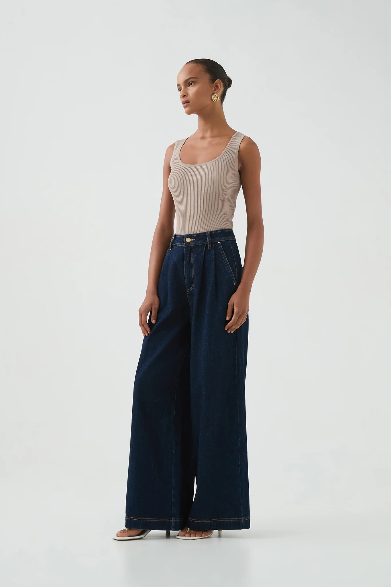 Deia Rib Knit Top - Image 8