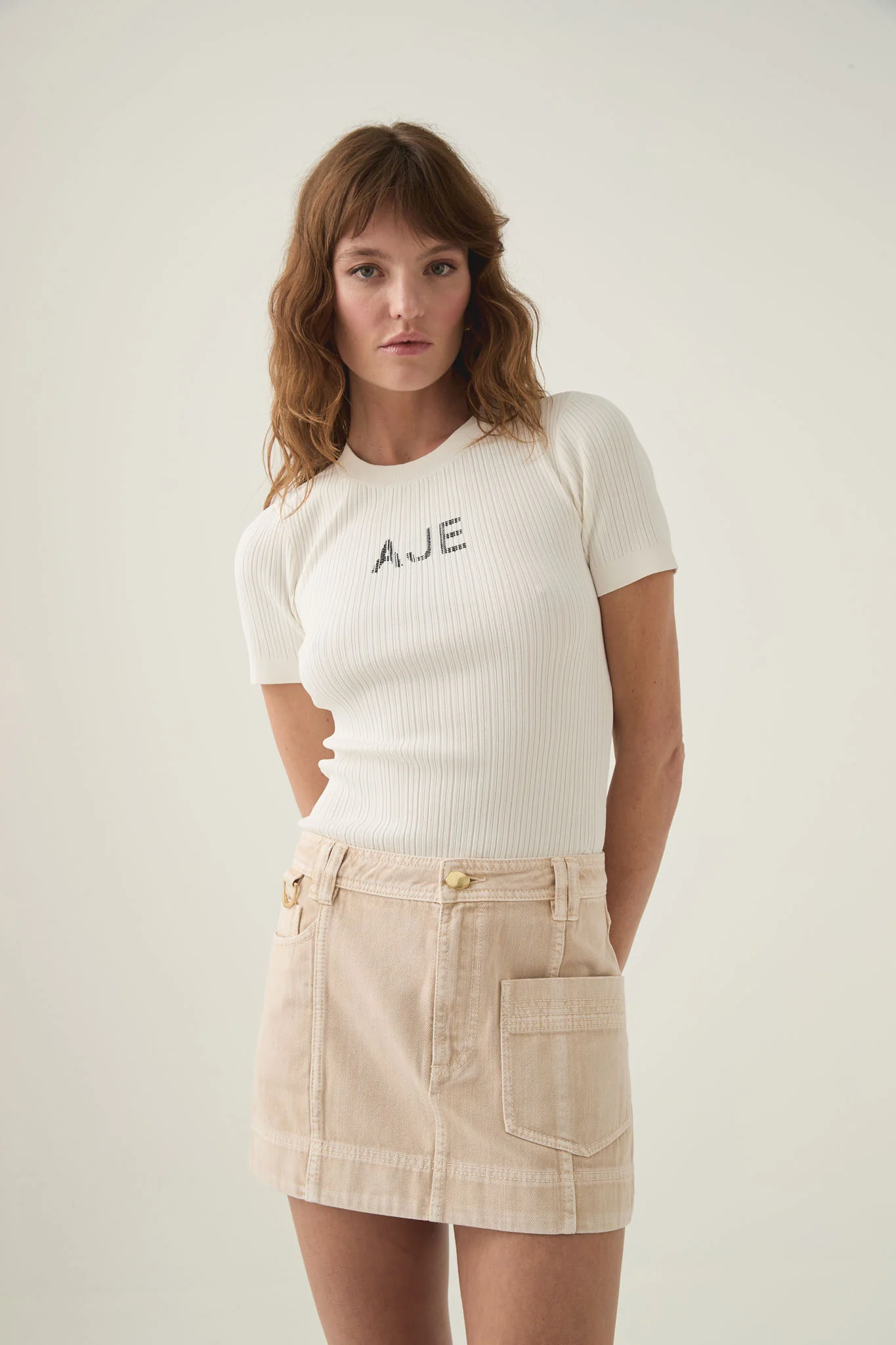 Depths Slim Fit Knit Tee - Image 3