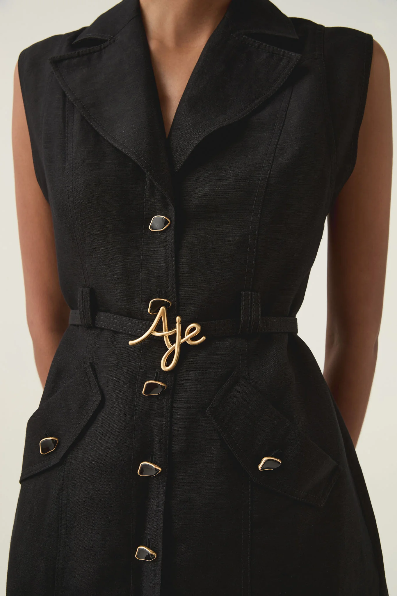 Desiree Utility Mini Dress - Image 4