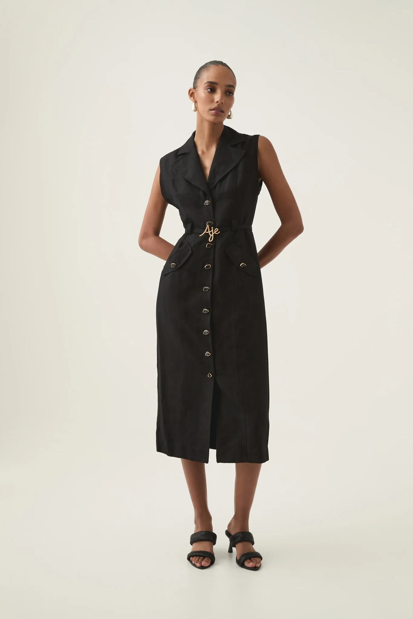 Desiree Utility Shirt Dress - Image 3