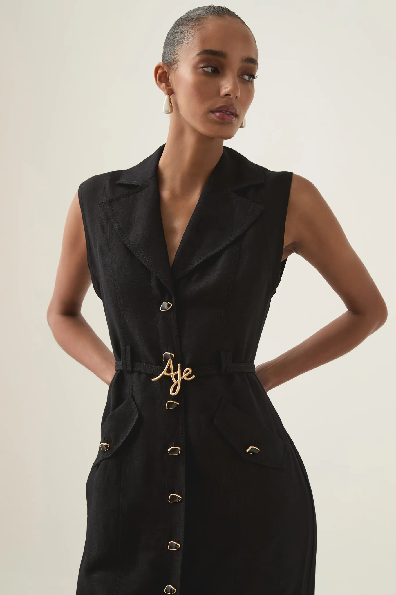 Desiree Utility Shirt Dress - Image 4